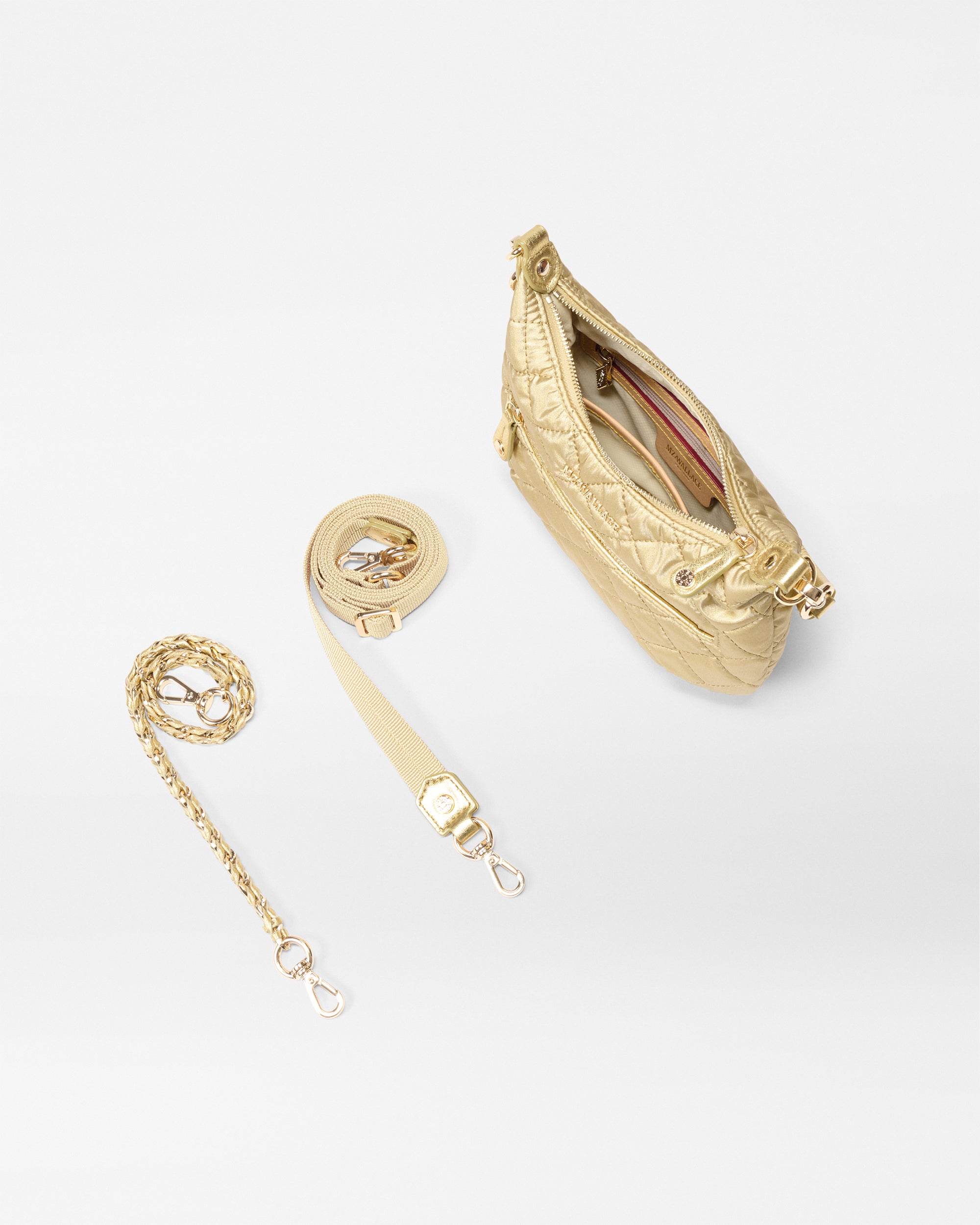 Light Gold Mini Purse | MZ Wallace