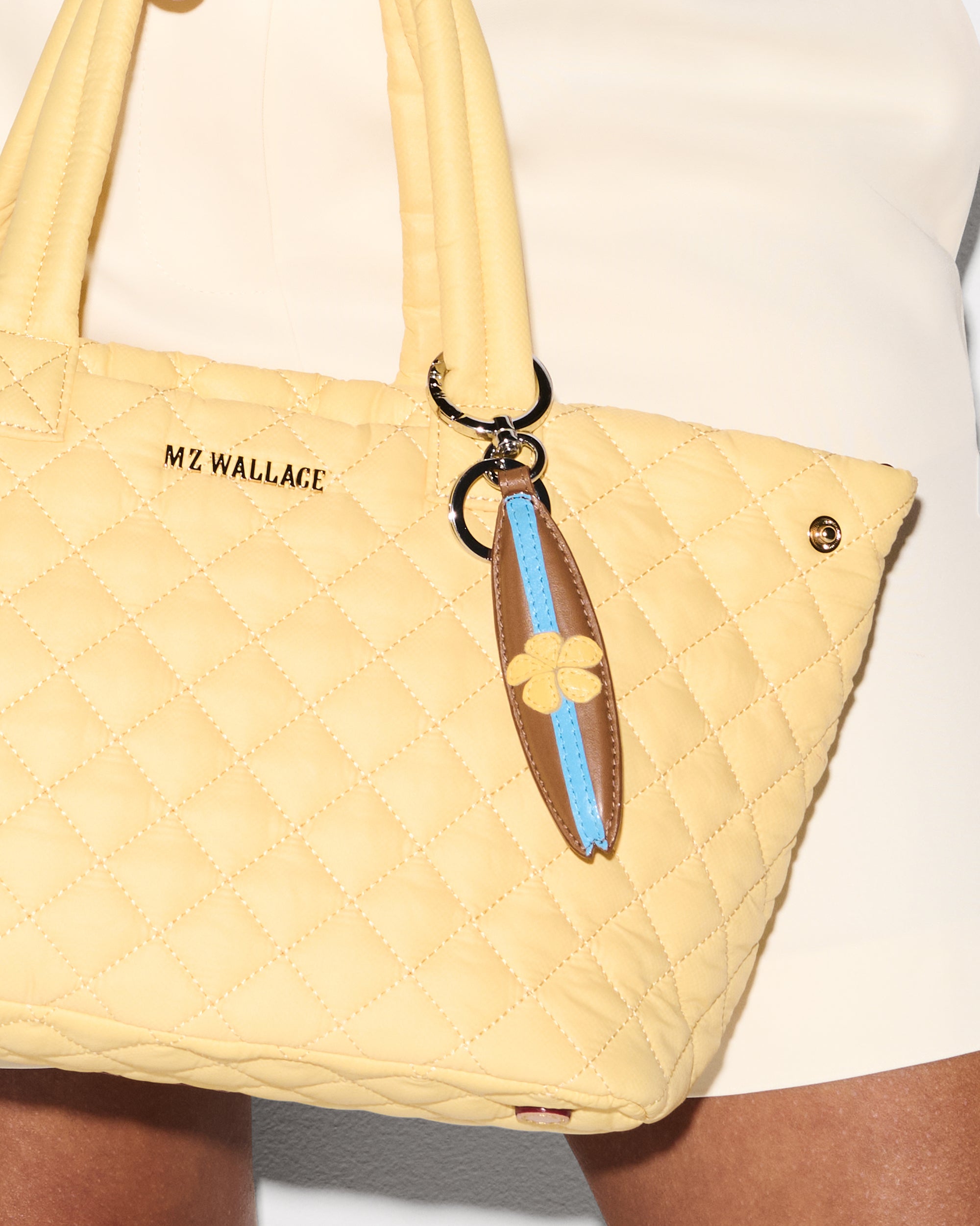 Brown Multi Surfboard Charm