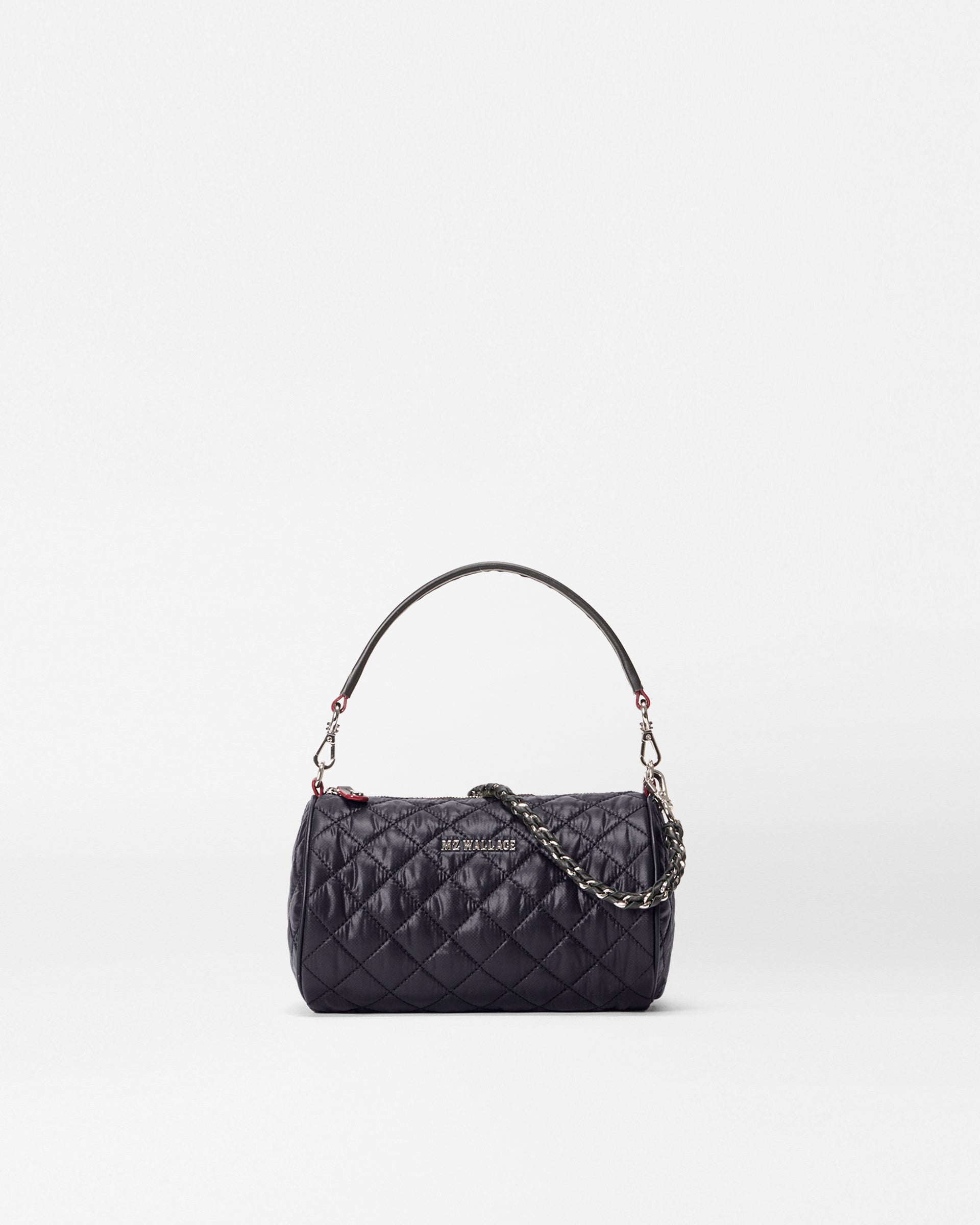 Black Crossbody Barrel Bag MZ Wallace