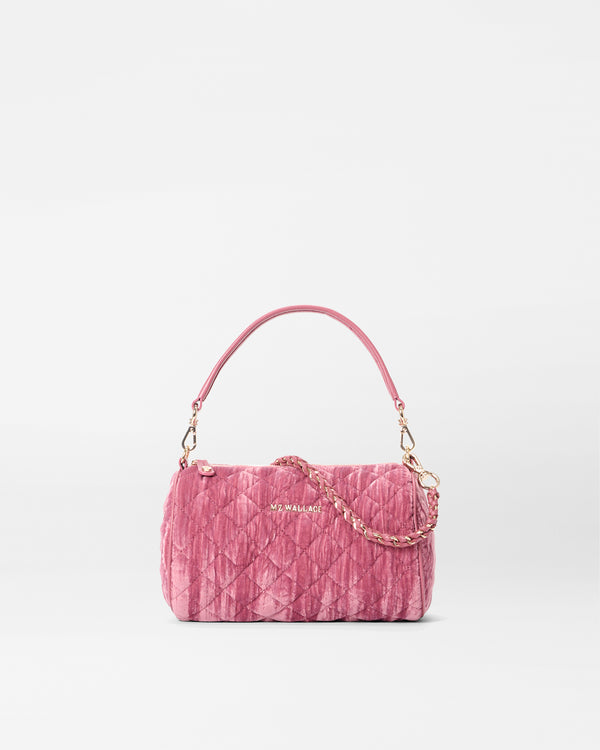 Petal Velvet Crosby Barrel Crossbody