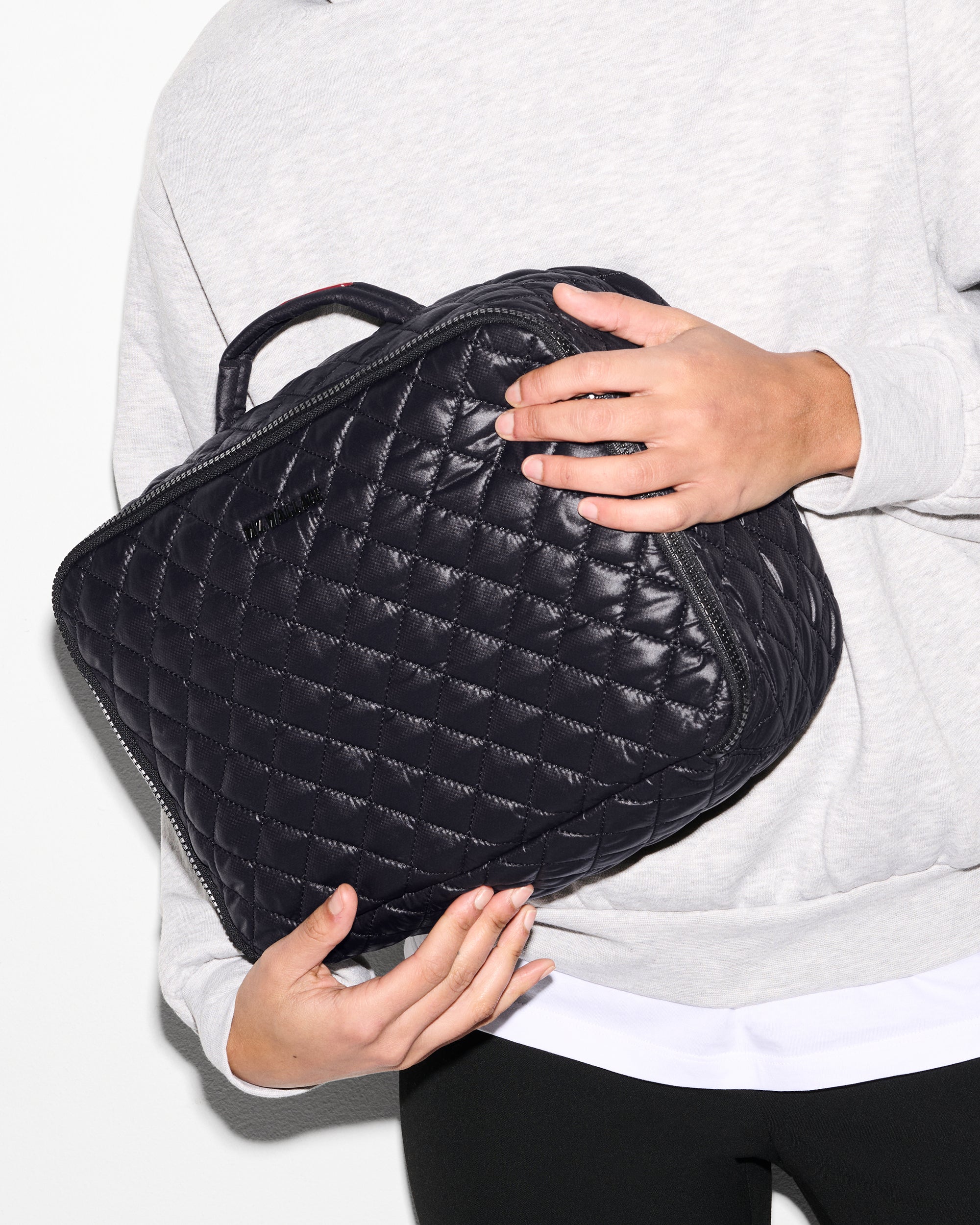 Black Metro Packable Pouch Set