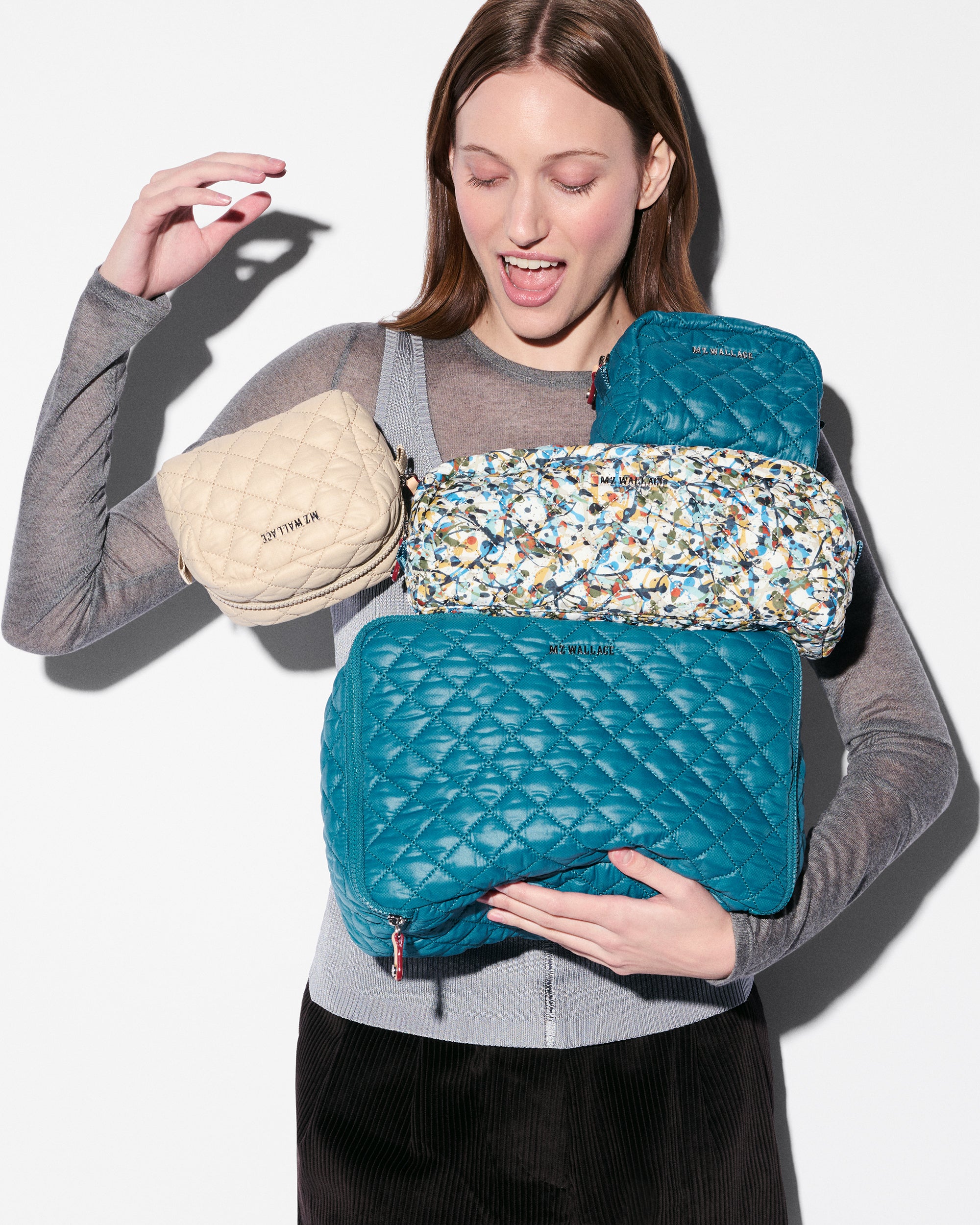 Pacific Blue Multi Travel Pouch Set