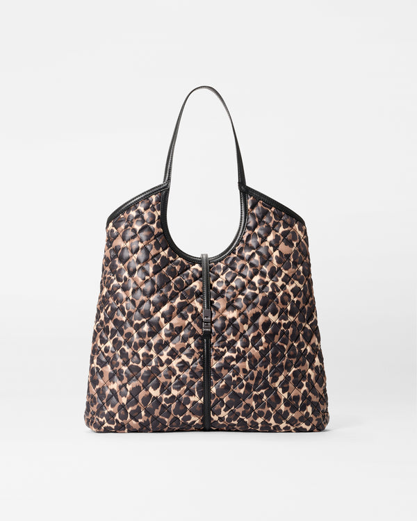 MZ Wallace Leopard Tote Bag 