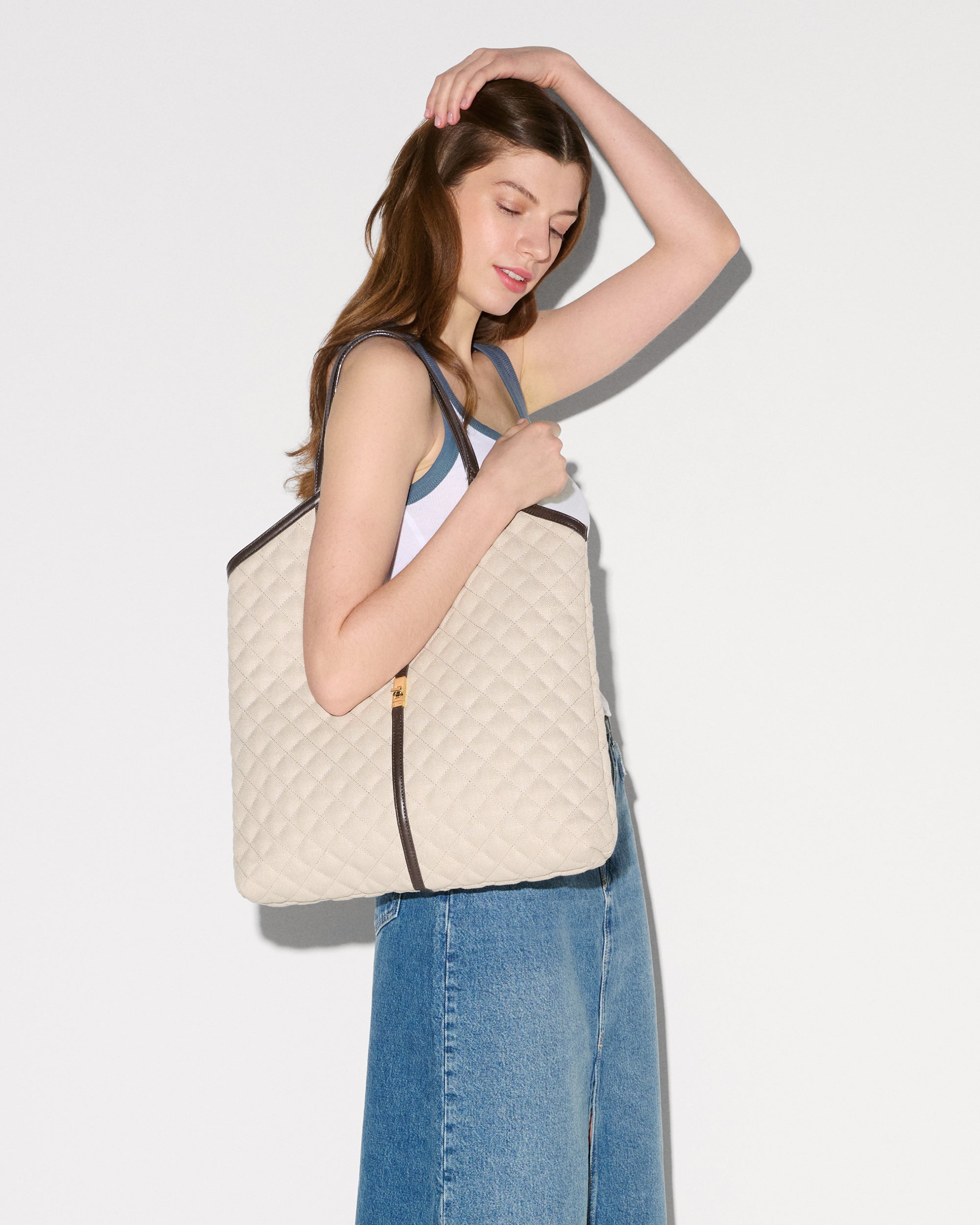 MZ Wallace | Sandy Linen Large Astor Tote