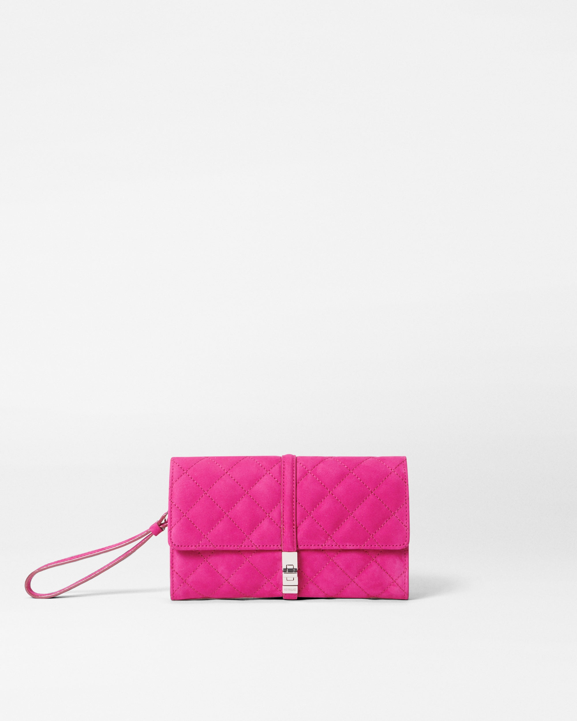 Raspberry Nubuck Astor Convertible Crossbody