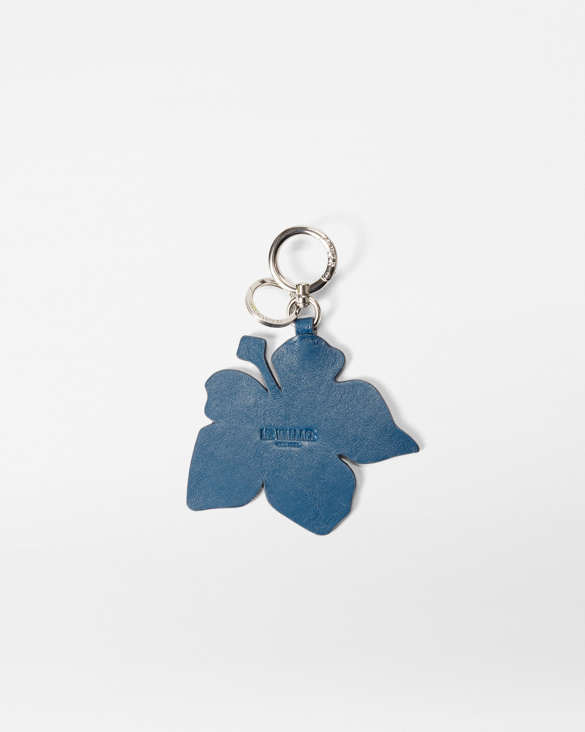 Multi leather Hibiscus Charm