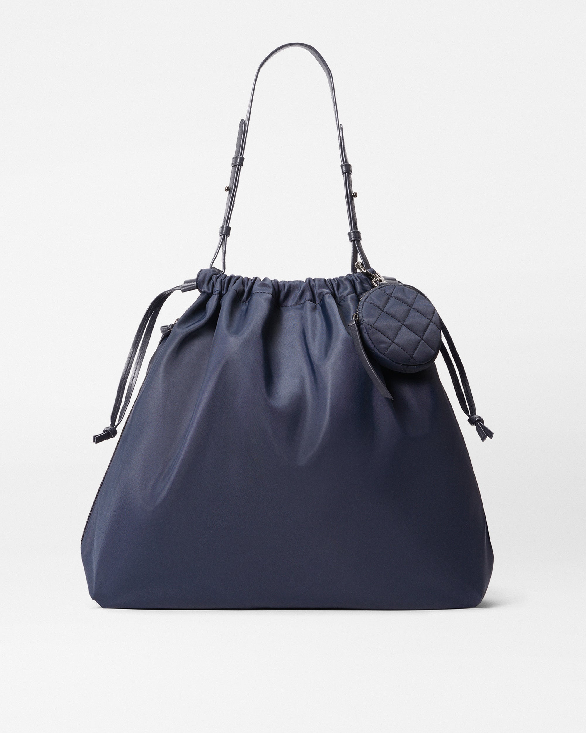 Navy Blue Slouchy Bag | MZ Wallace
