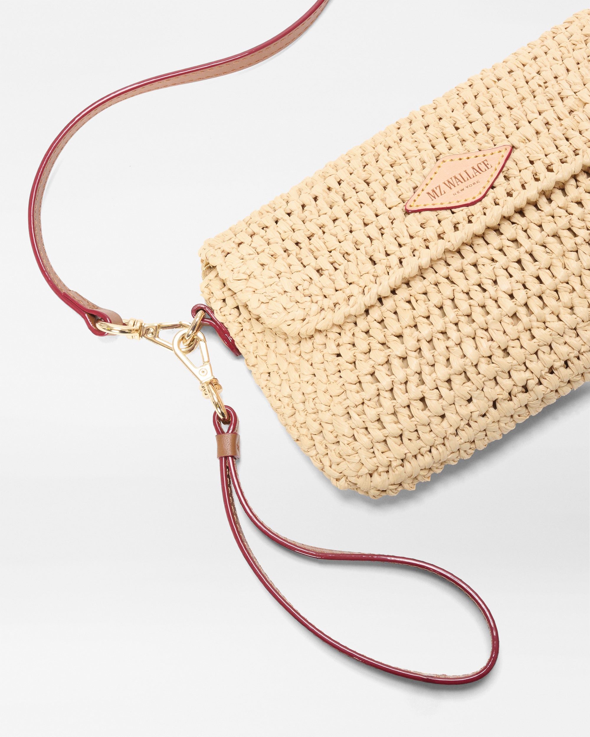Camel Crochet Crochet Convertible Crossbody