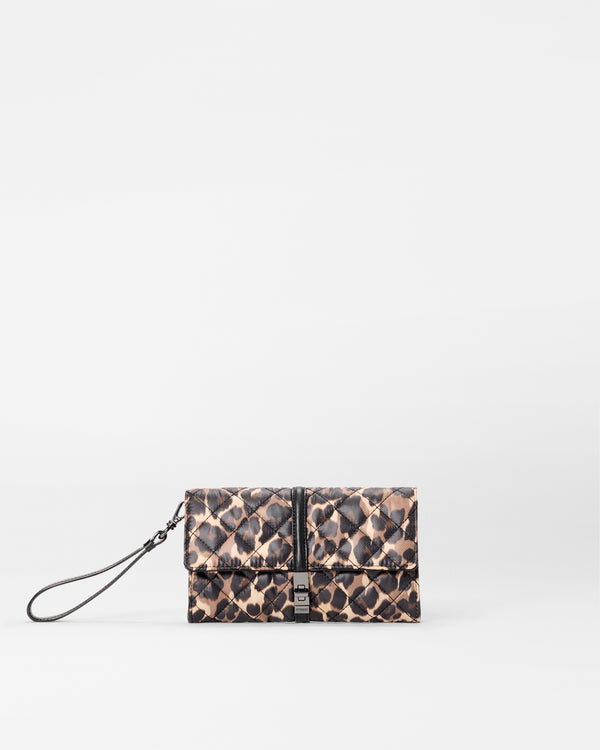MZ Wallace Leopard Clutch