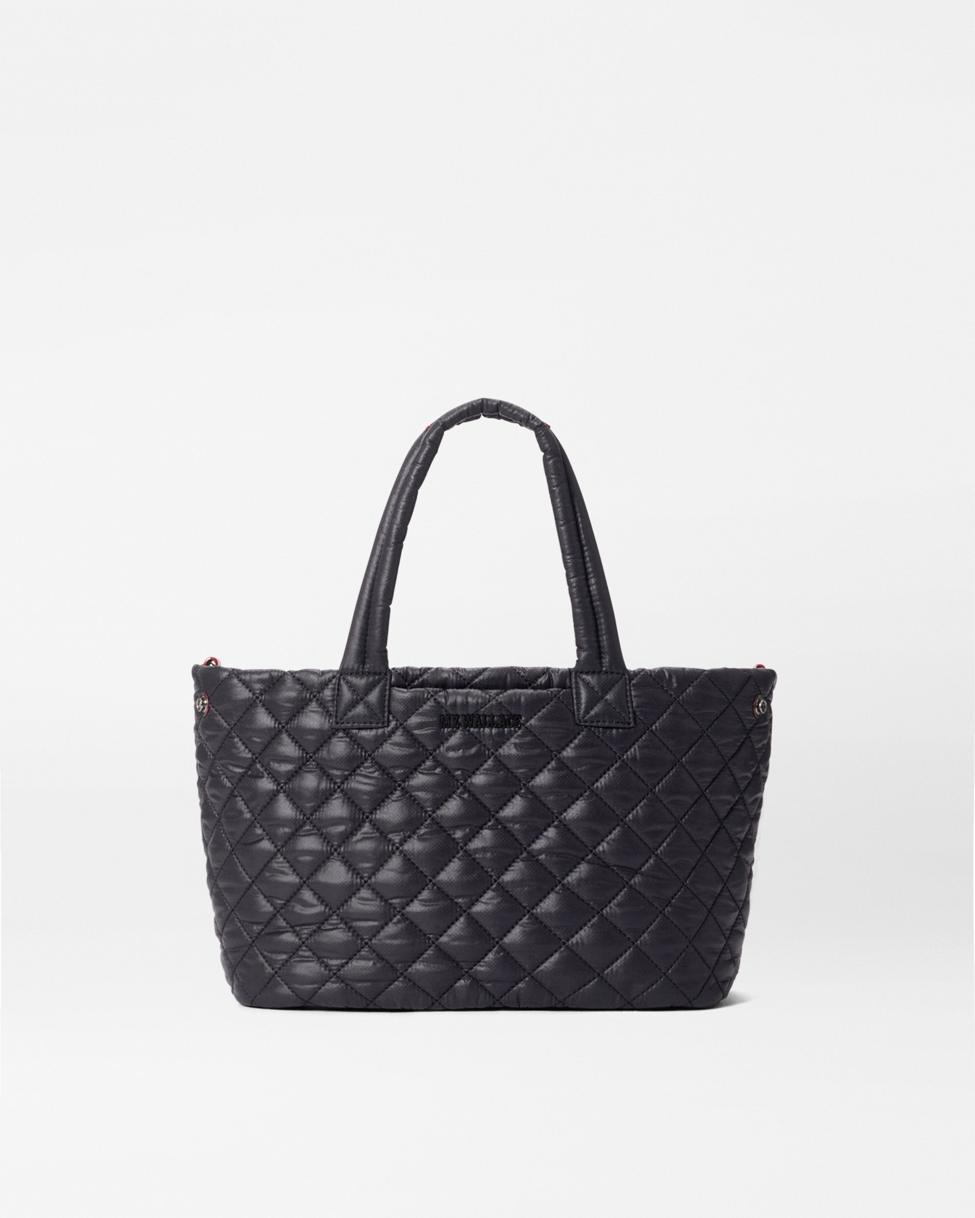 Black Small Metro City Tote