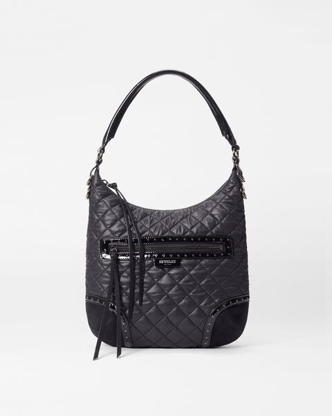 まや Black Multi Stud Crosby Sienna