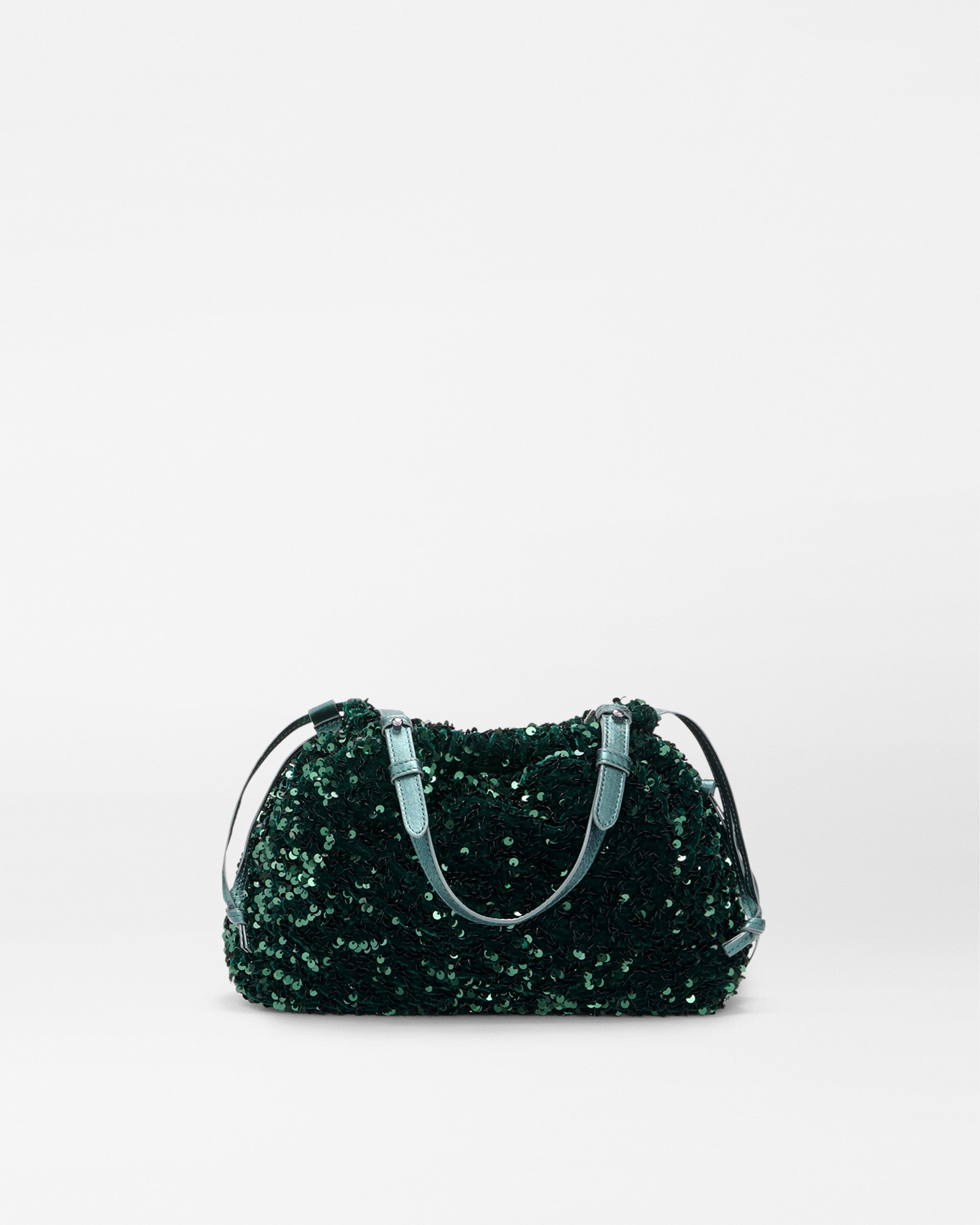 Mallard Sequin Small Waverly Shoulder