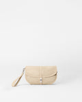 Light Tan Convertible Clutch Bag 
