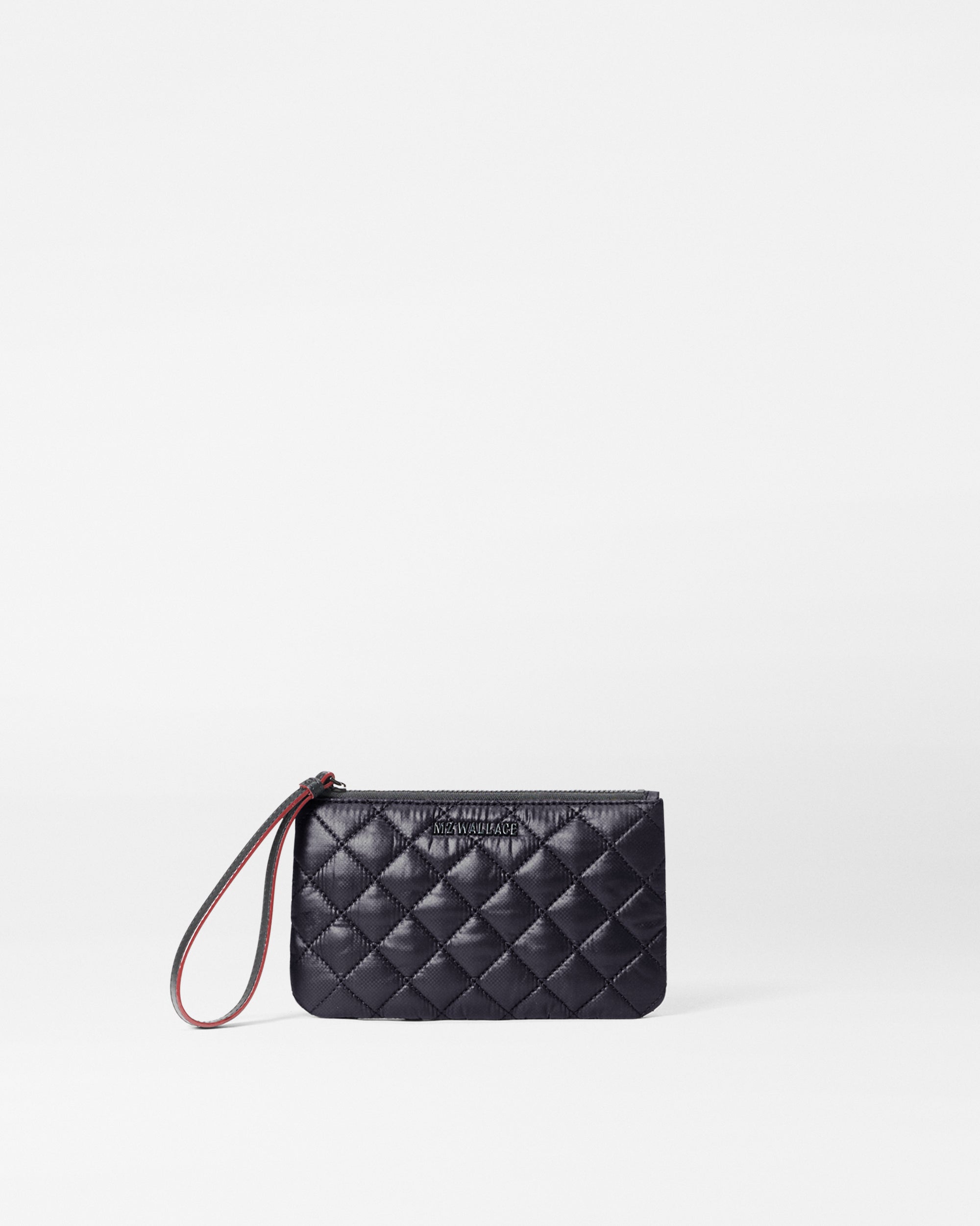 Black Flat Metro Wristlet II