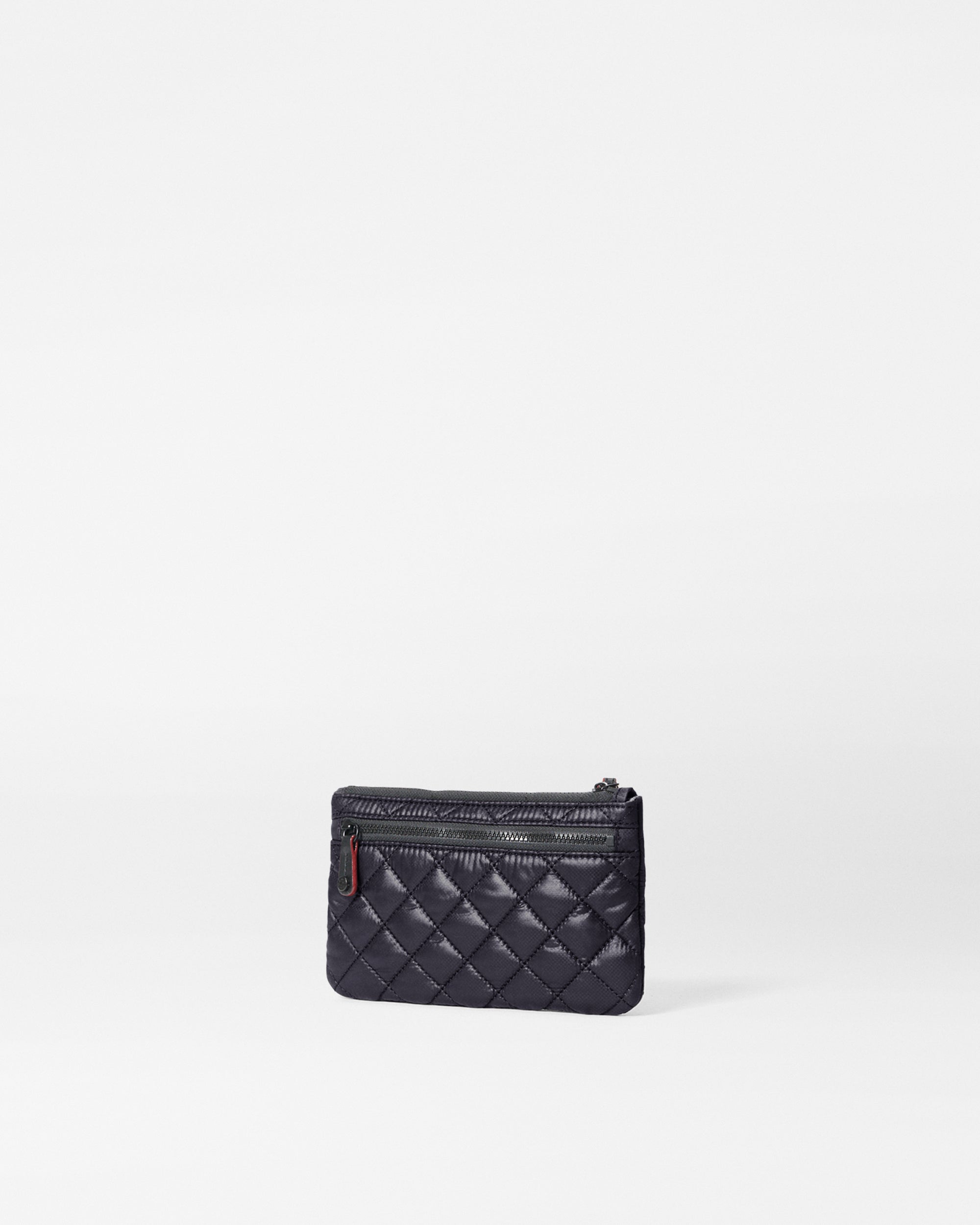 Black Flat Metro Wristlet II
