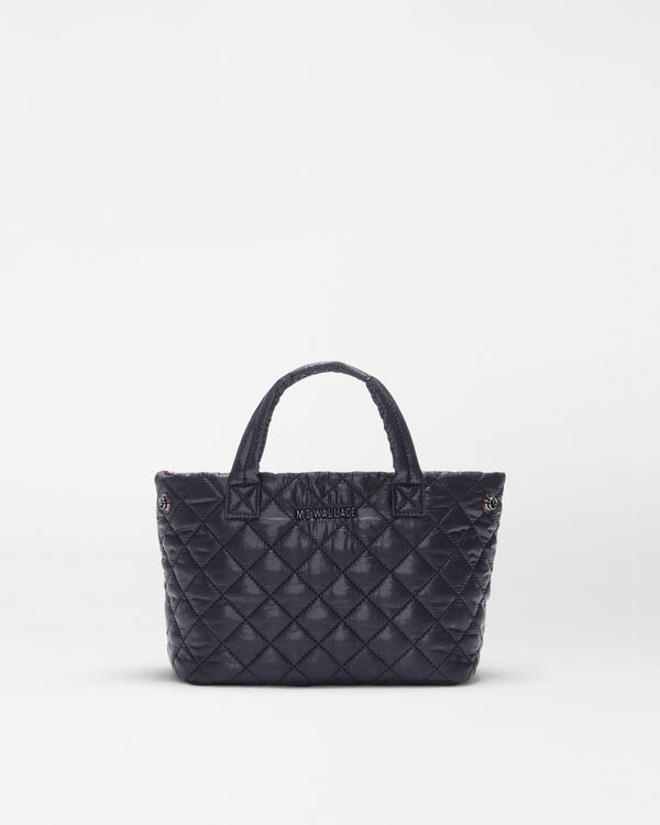 Black Mini City Tote