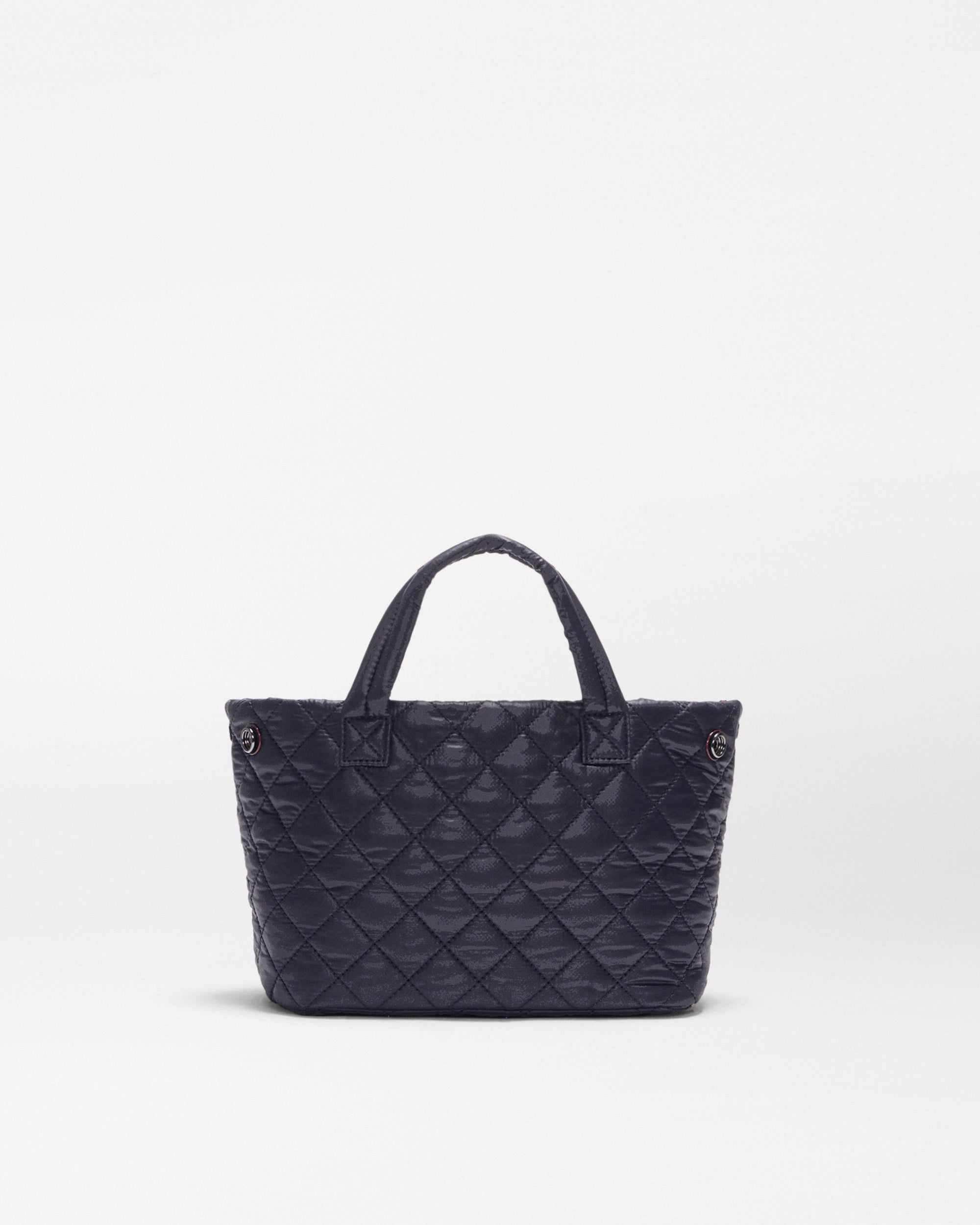 Black Mini City Tote