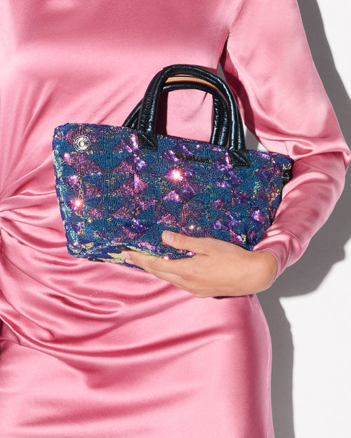 Aurora Sequin Mini City Tote