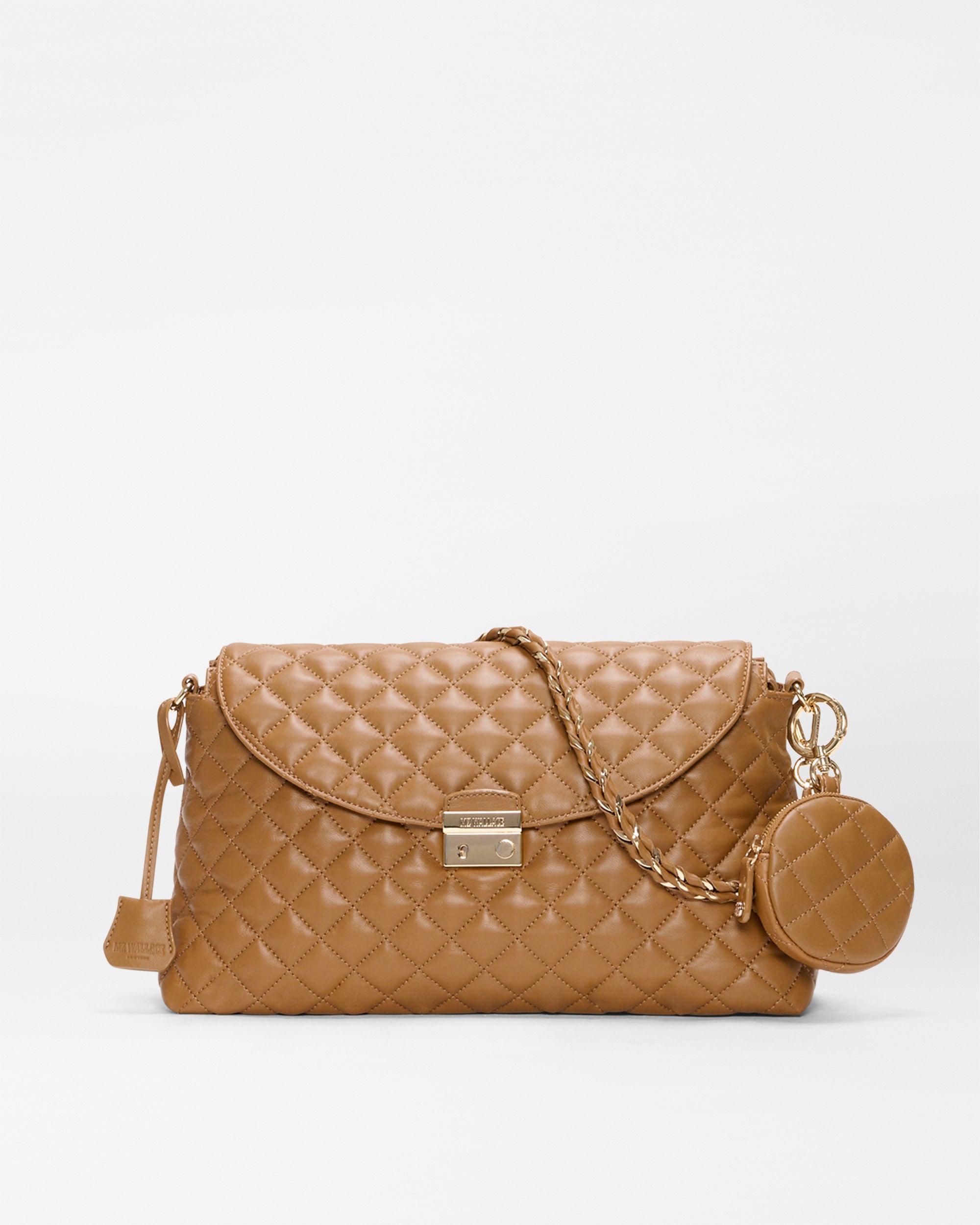 Caramel Leather Crosby Lock Shoulder