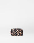 Leopard Small  Double Zip Cosmetic