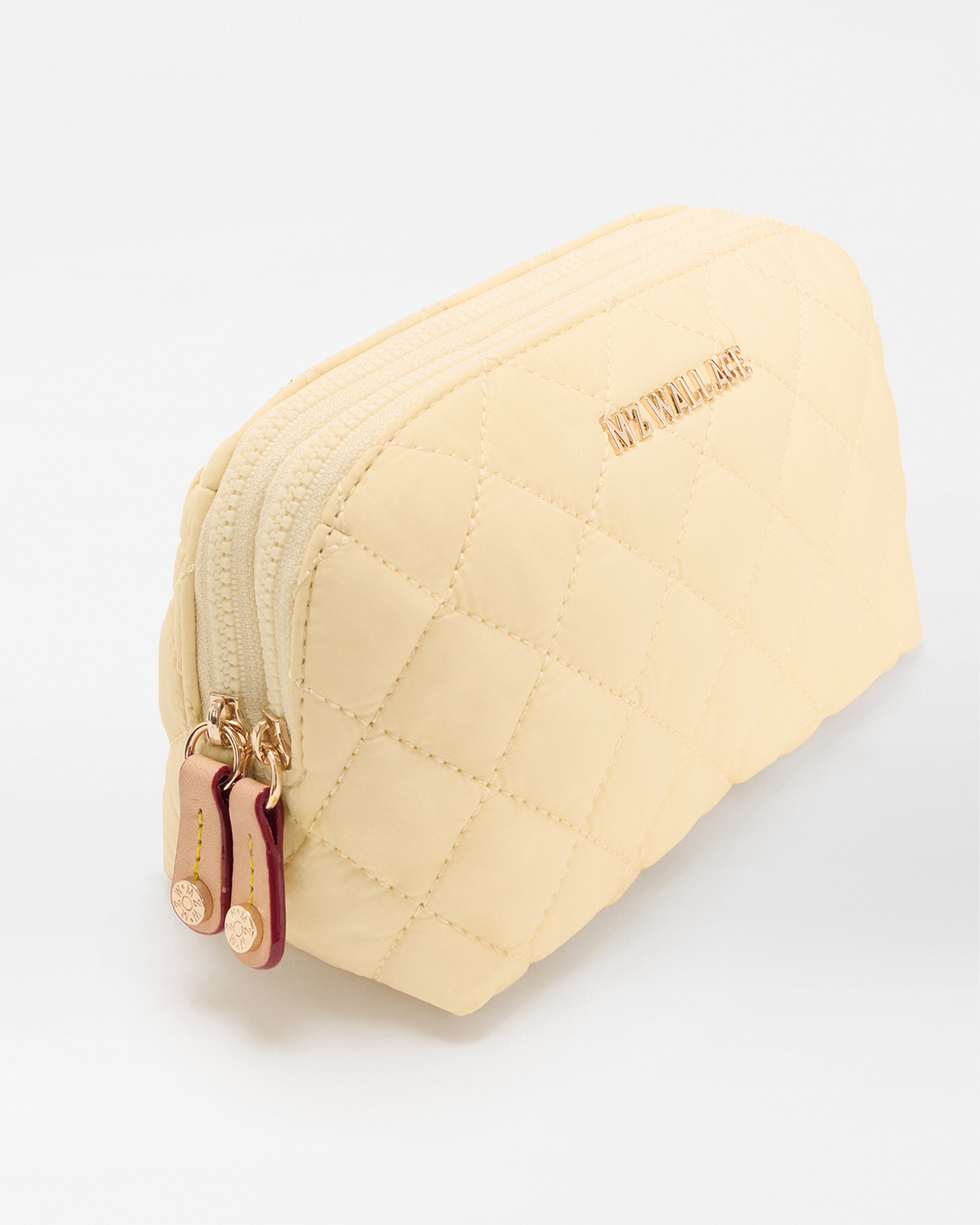 Chamomile Small  Double Zip Cosmetic