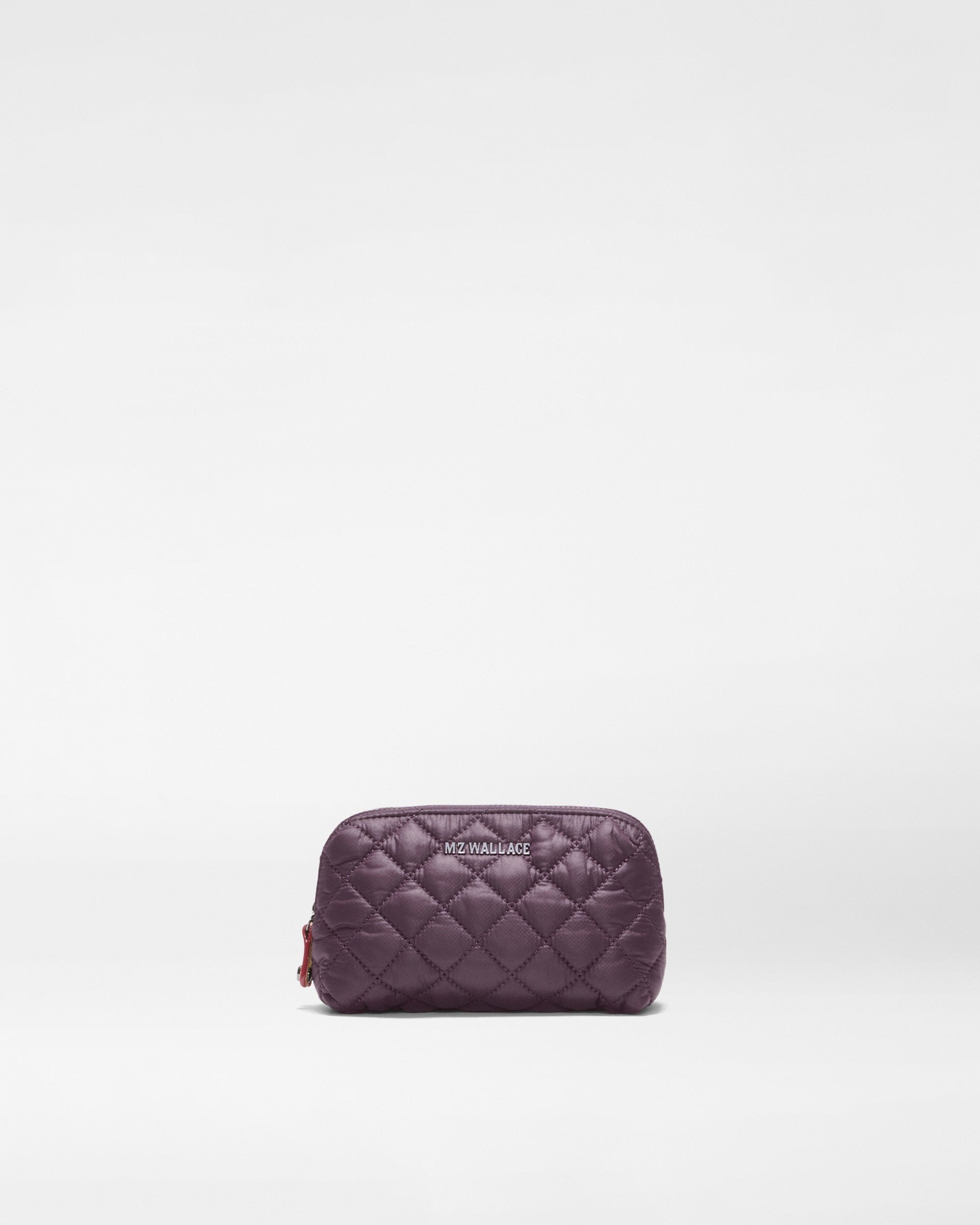 Raisin Small Double Zip Cosmetic
