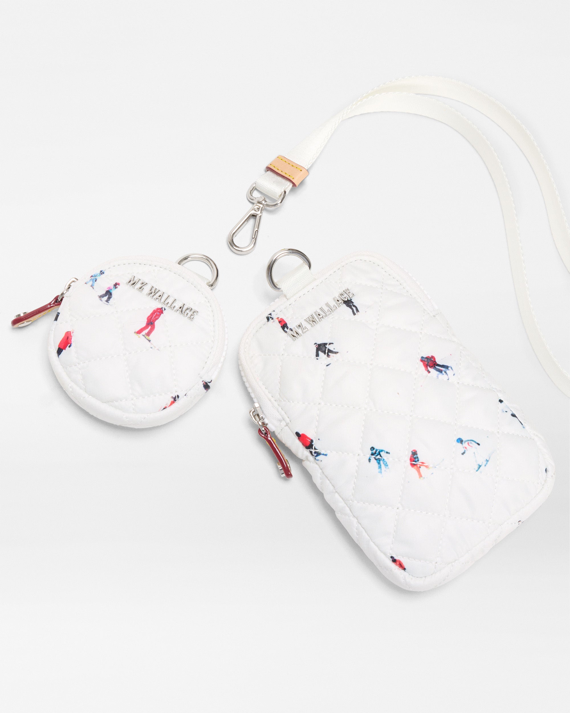 Dede Ski Print Metro Pouch Lanyard