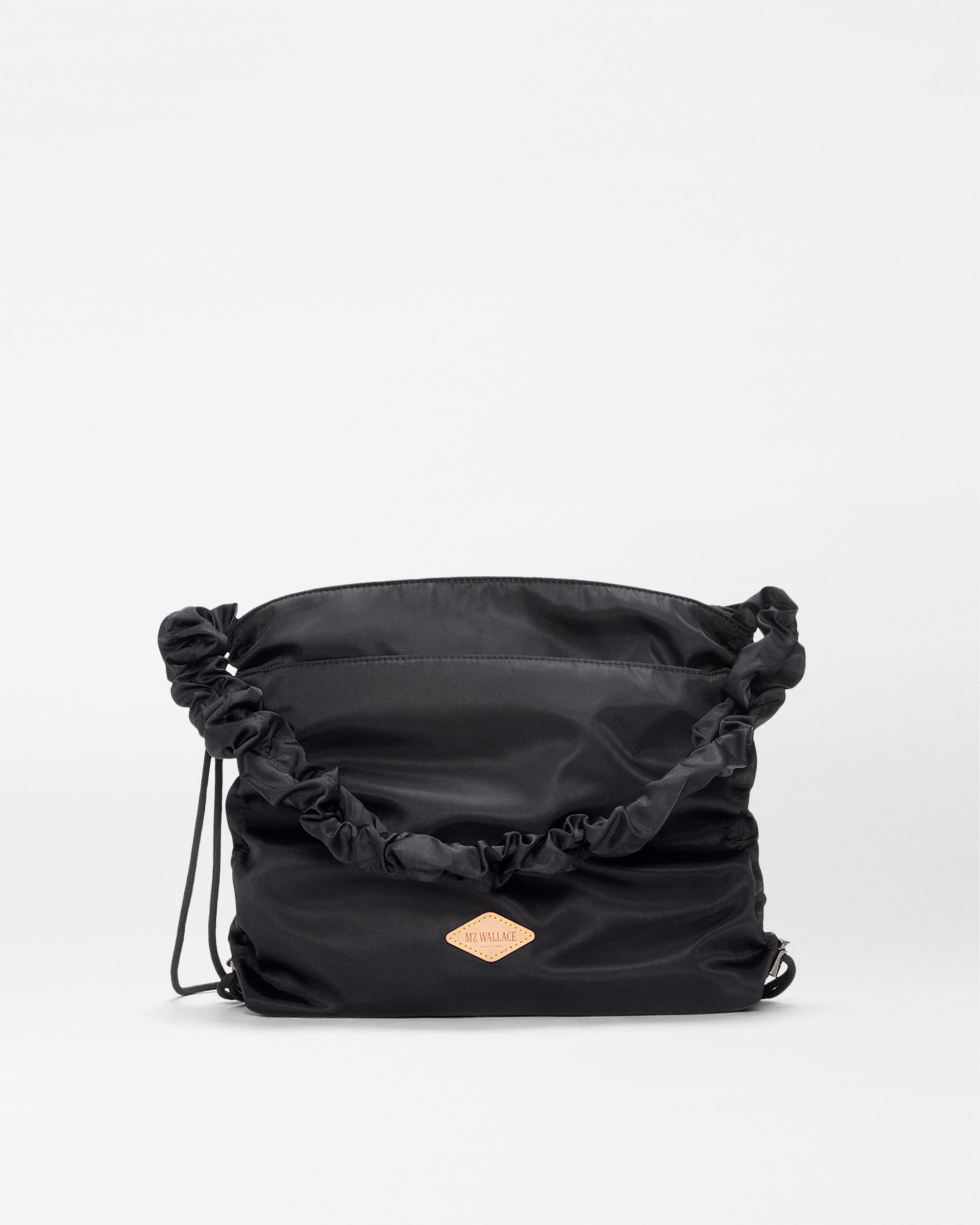 Black Scrunch Shoulder