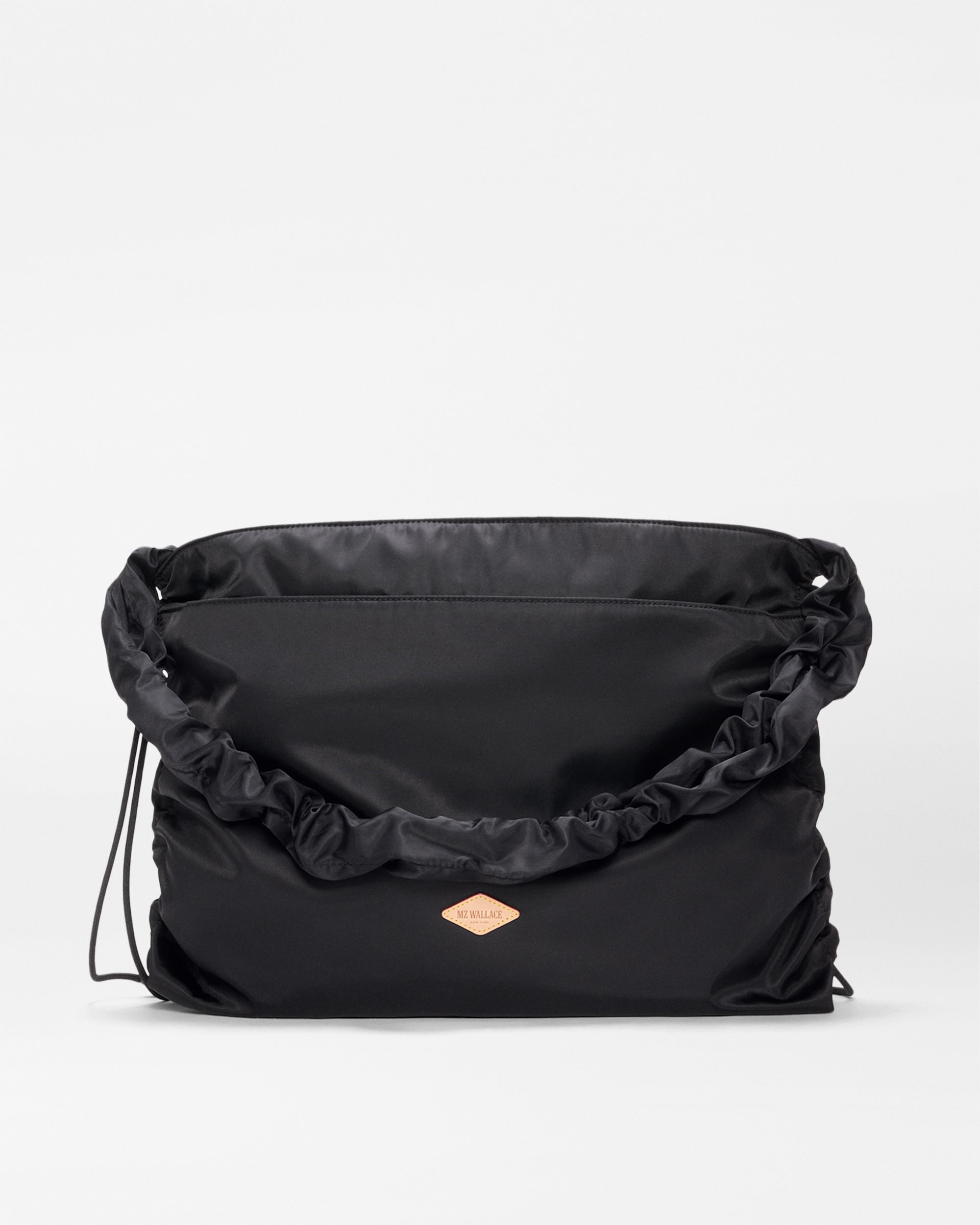 Black Large Scrunch Shoulder