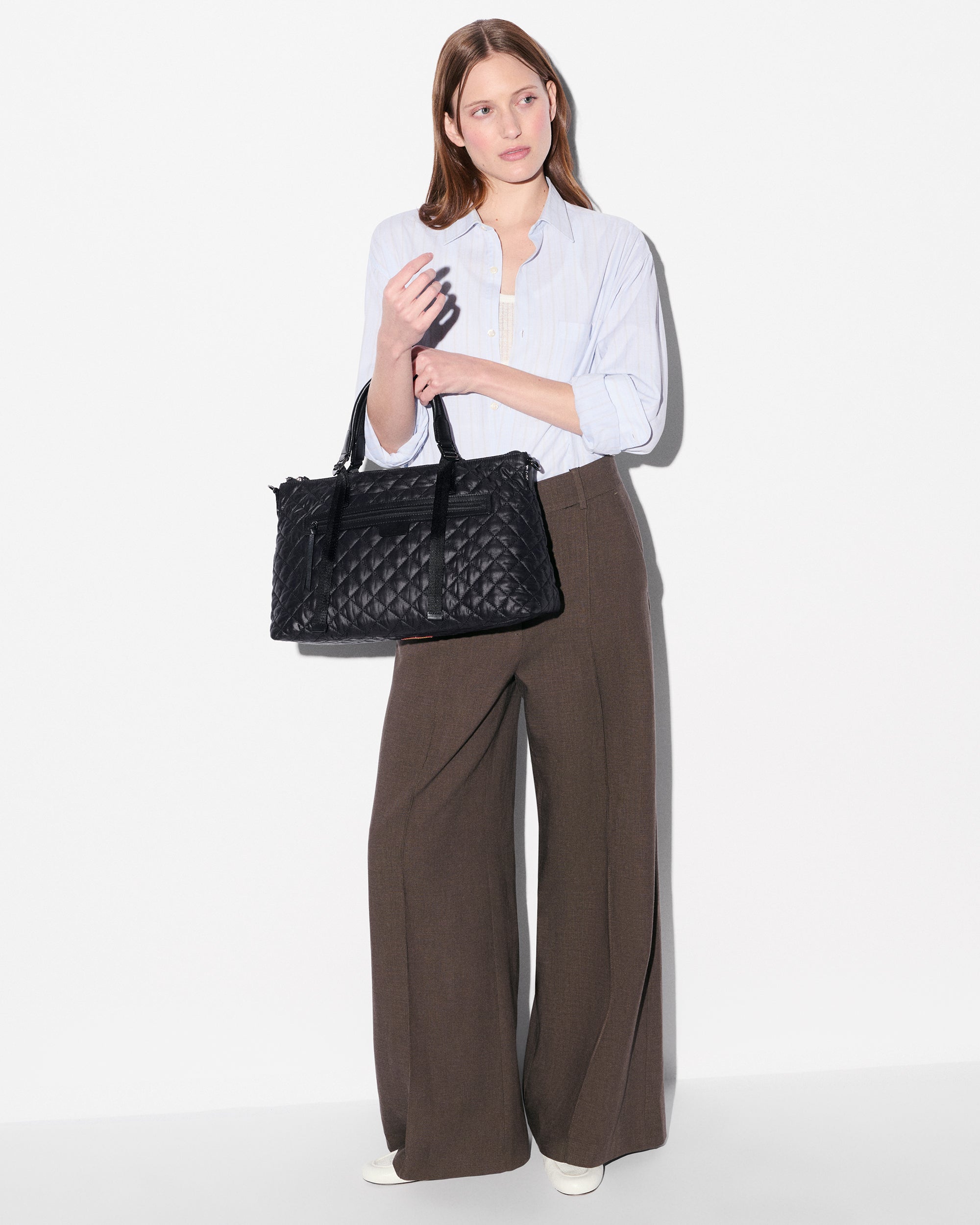 Black Medium Park Satchel