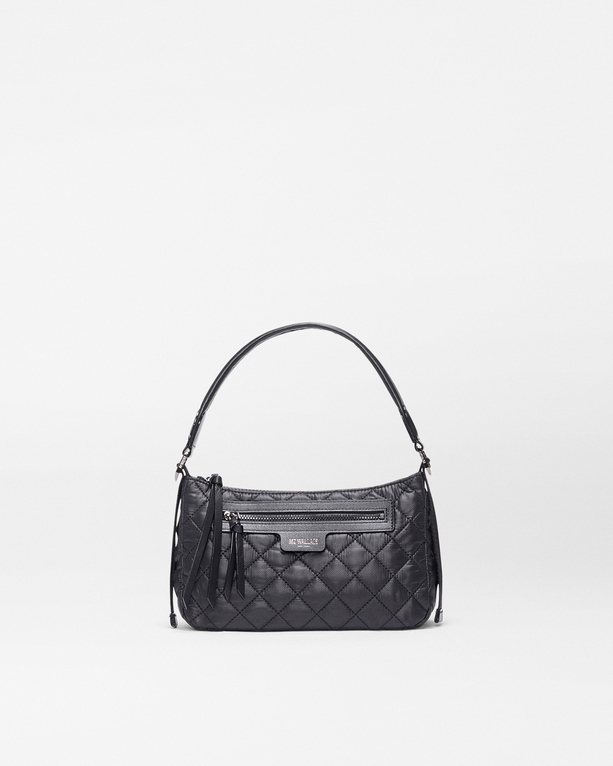 MZ Wallace | Park Collection | Black Small Park Shoulder