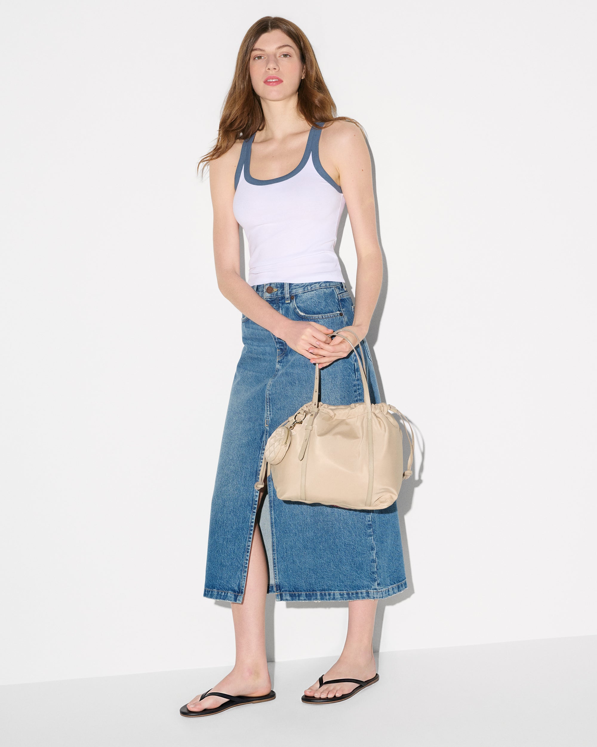 Buff Small Waverly Tote