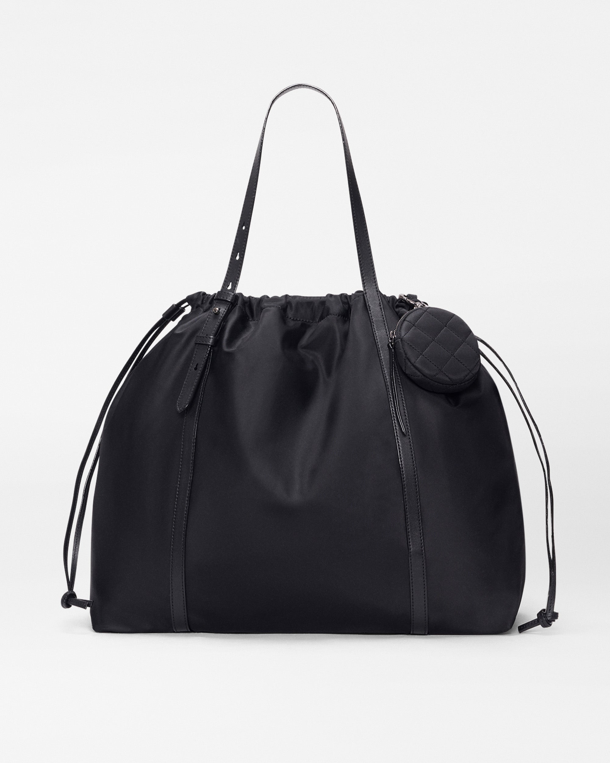 Black Large Waverly Tote