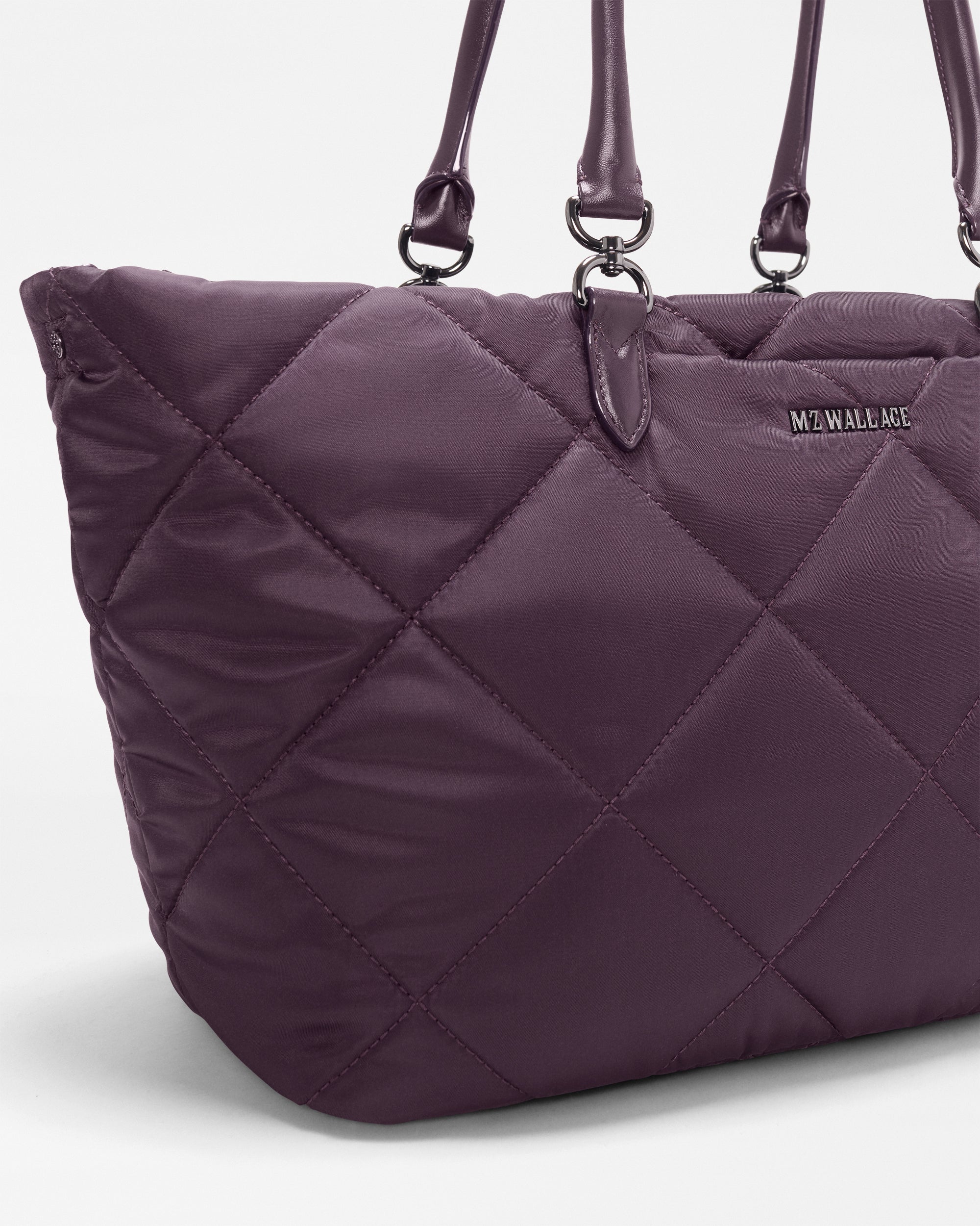 MZ Wallace | Raisin Medium Madison East West Tote