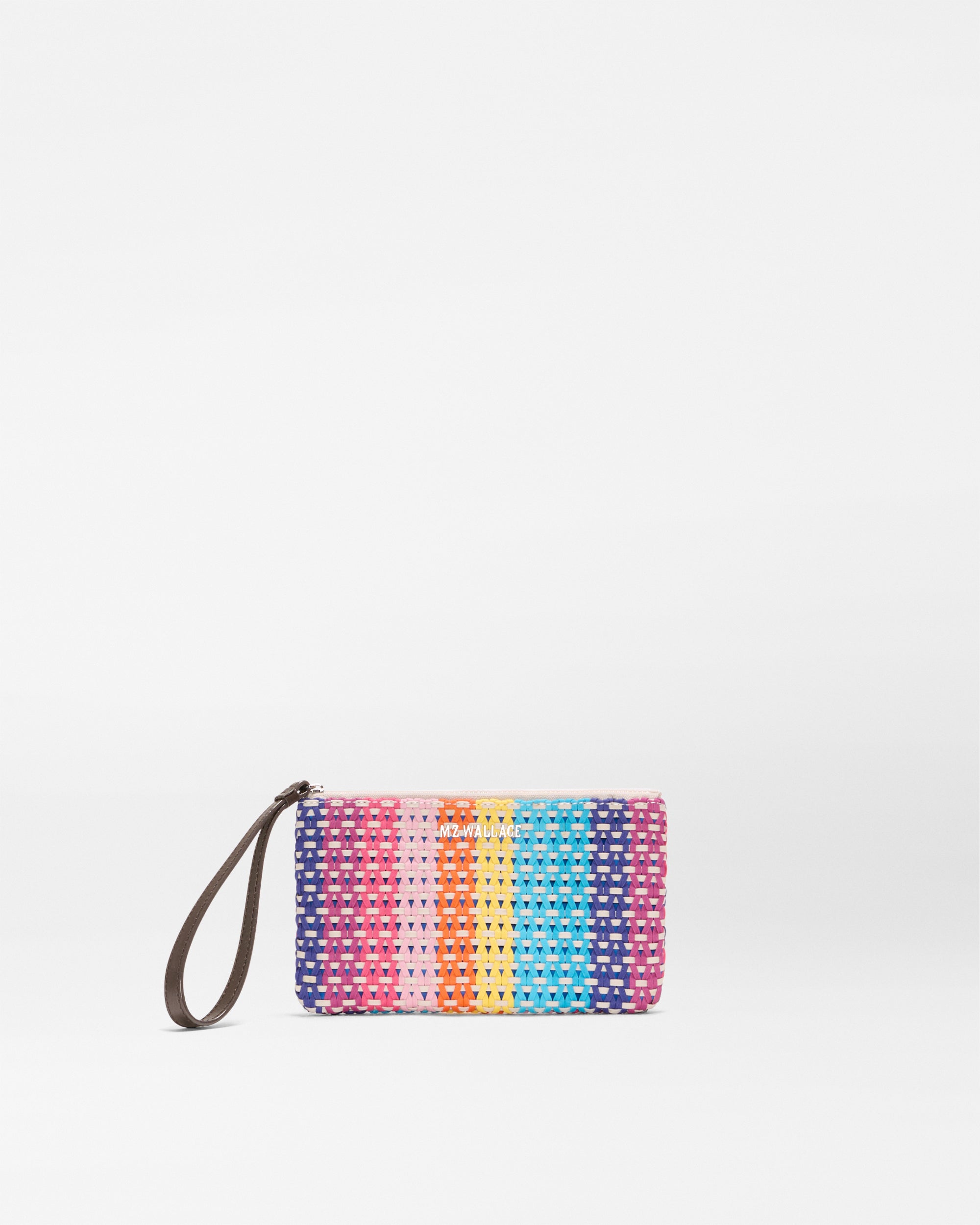 Feria Stripe Flat Metro Wristlet