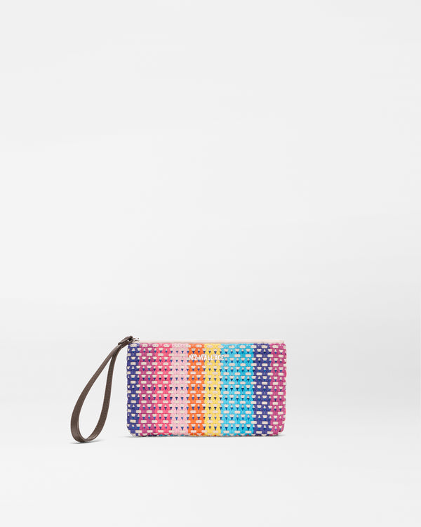 Feria Stripe Flat Metro Wristlet