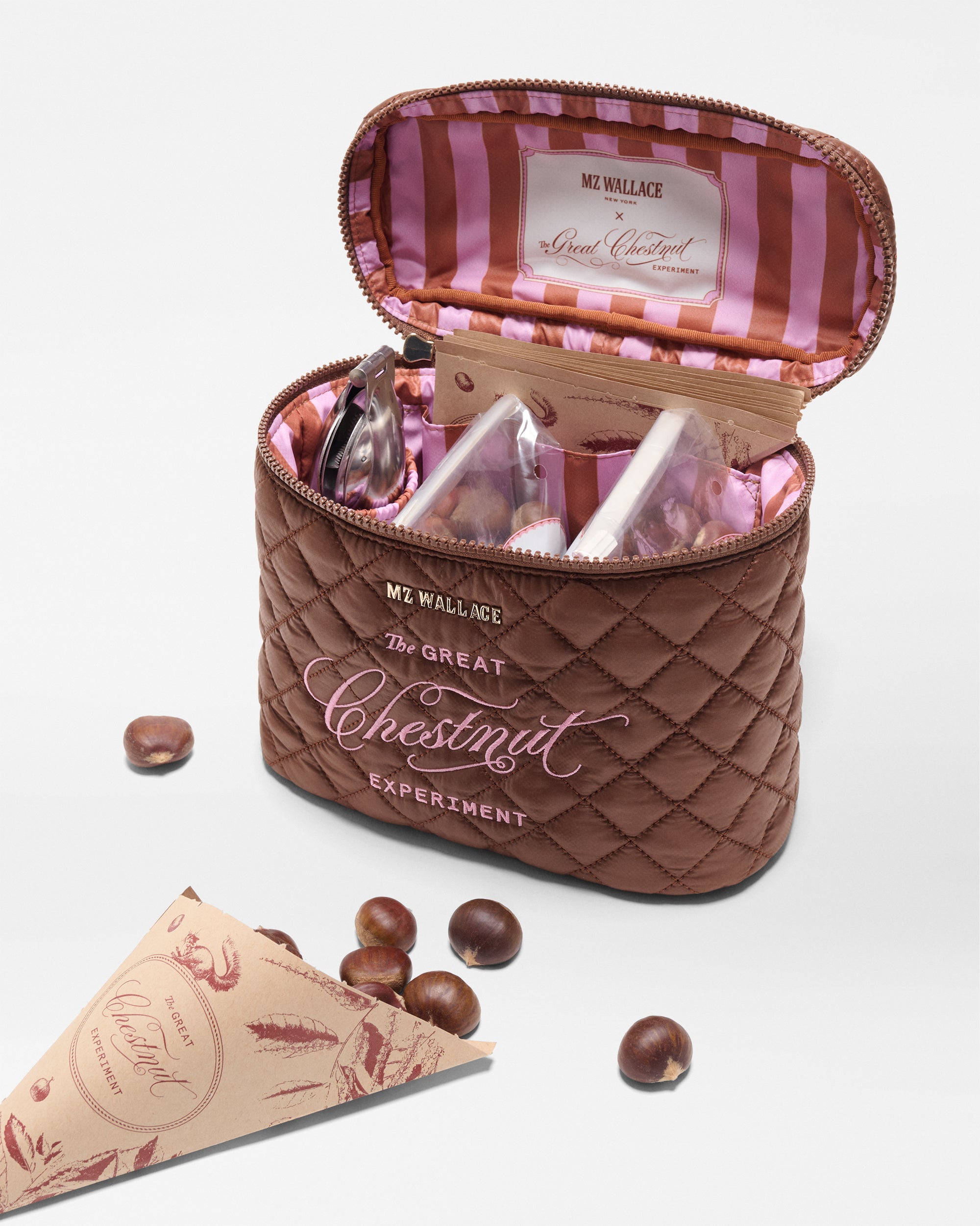 MZ Wallace x The Great Chestnut Experiment Vanity Cosmetic