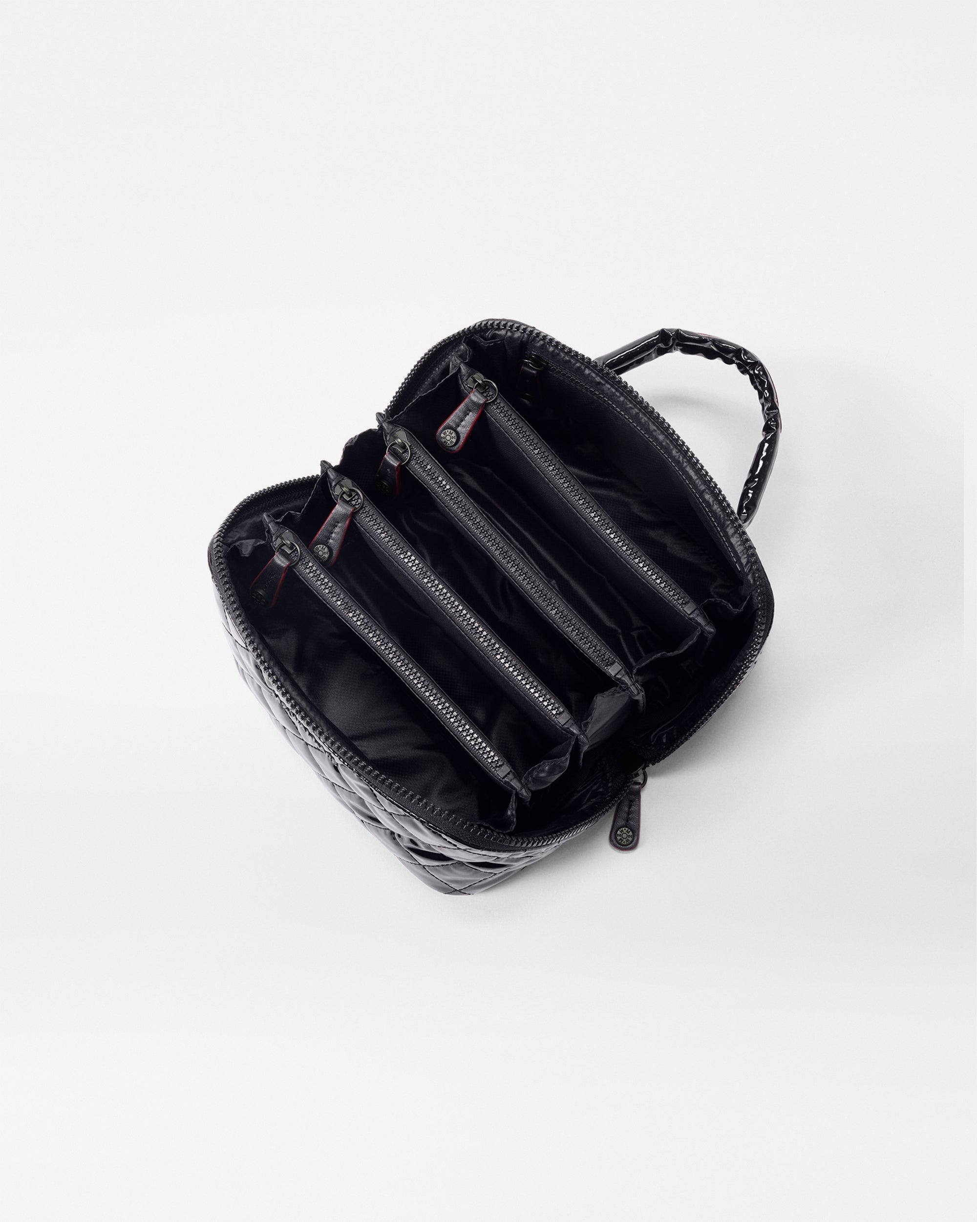 Black Lacquer Metro Accordion Cosmetic II
