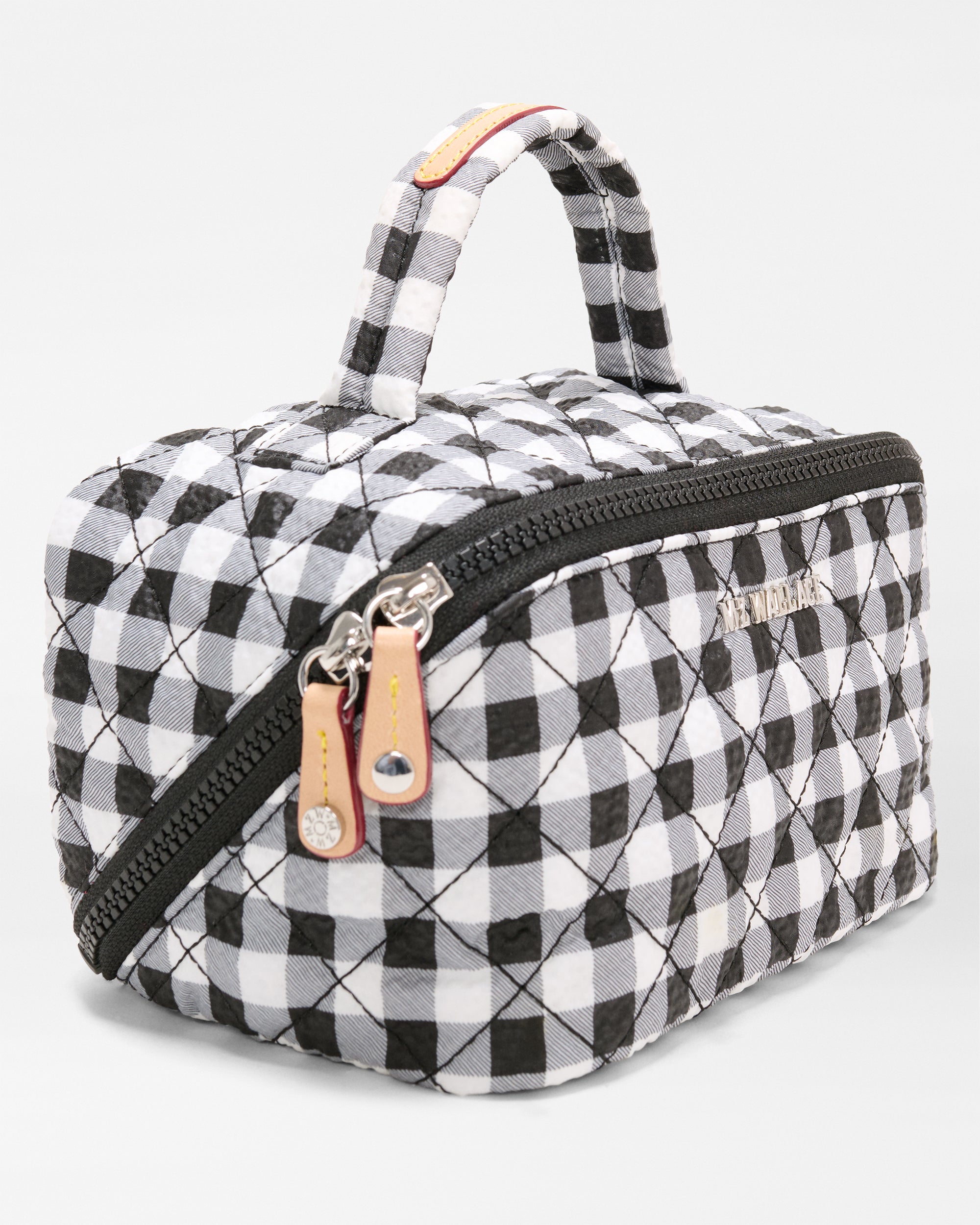 Black/White Gingham Metro Accordion Organizer