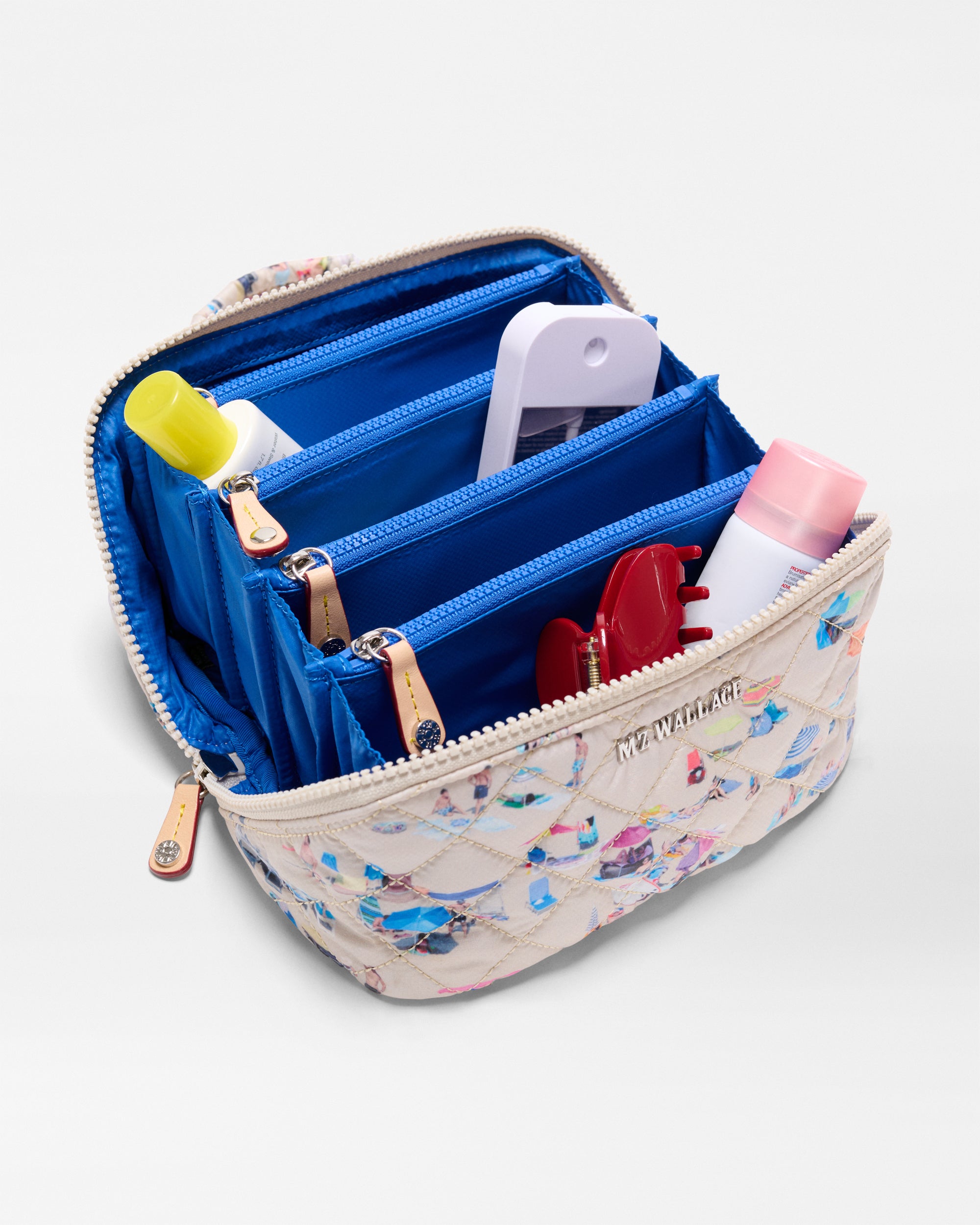 MZ Wallace | Dede Beach Print Metro Accordion Organizer