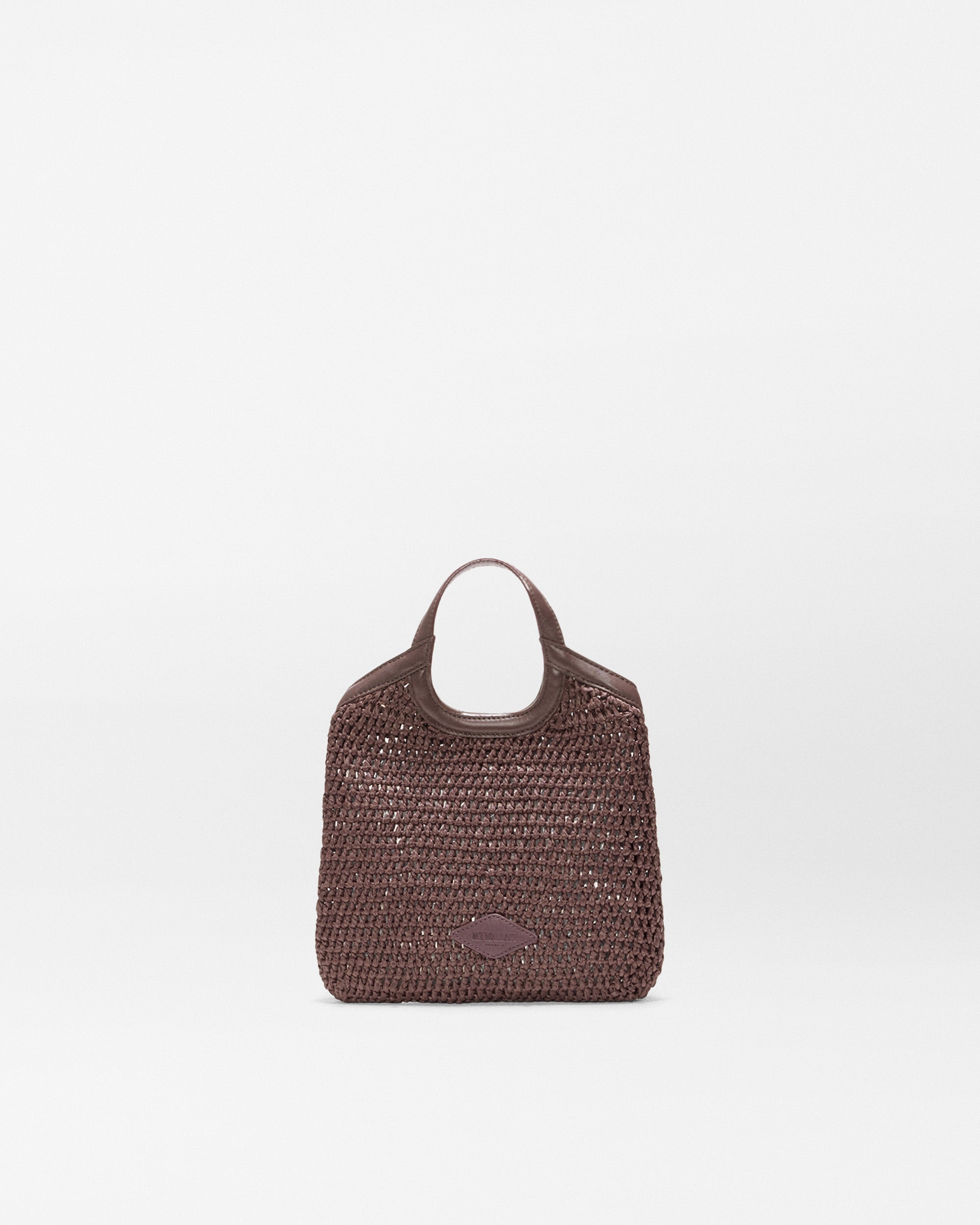 Brown Mini Crochet Georgica Tote