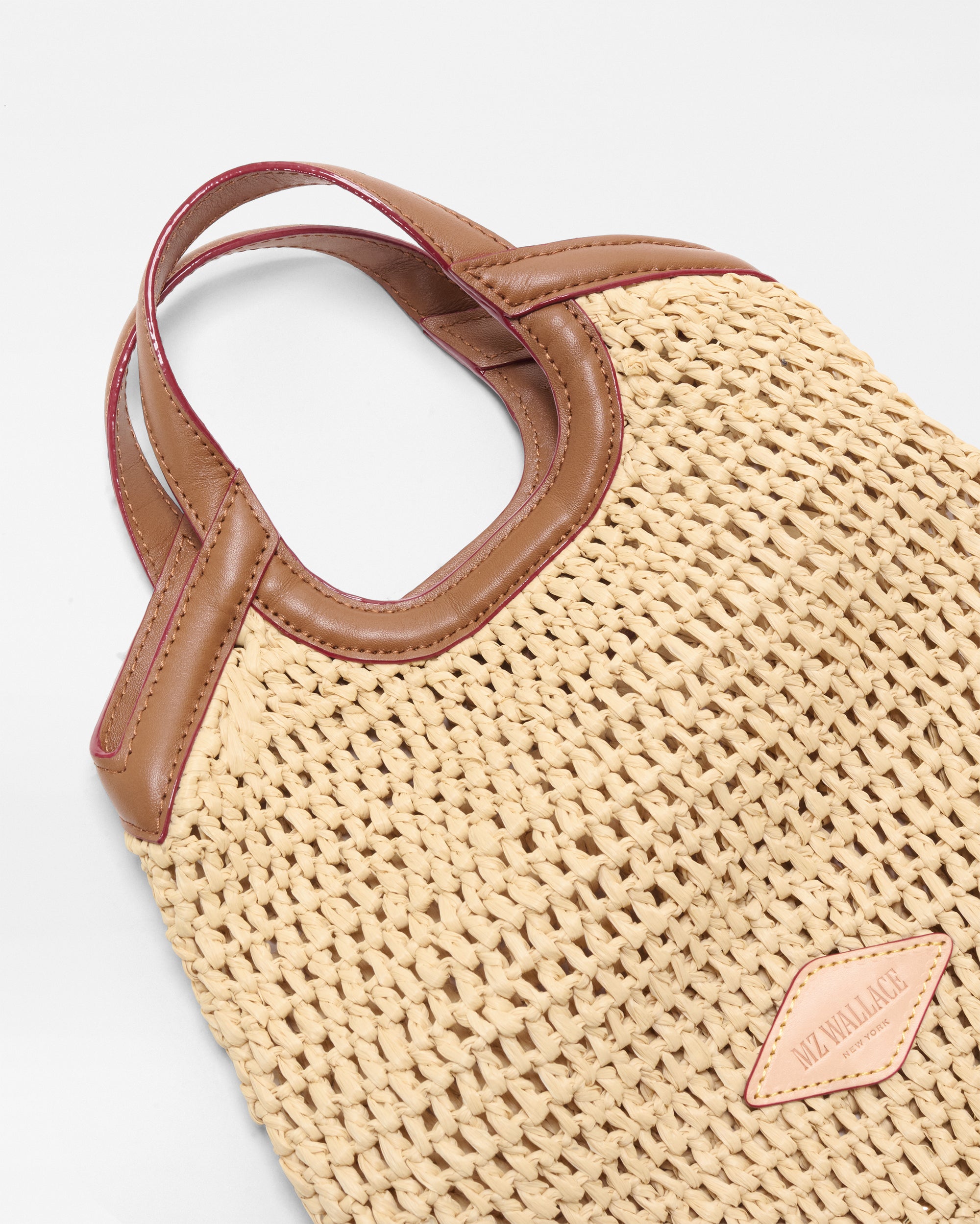 MZ Wallace | Camel Crochet Mini Georgica Tote