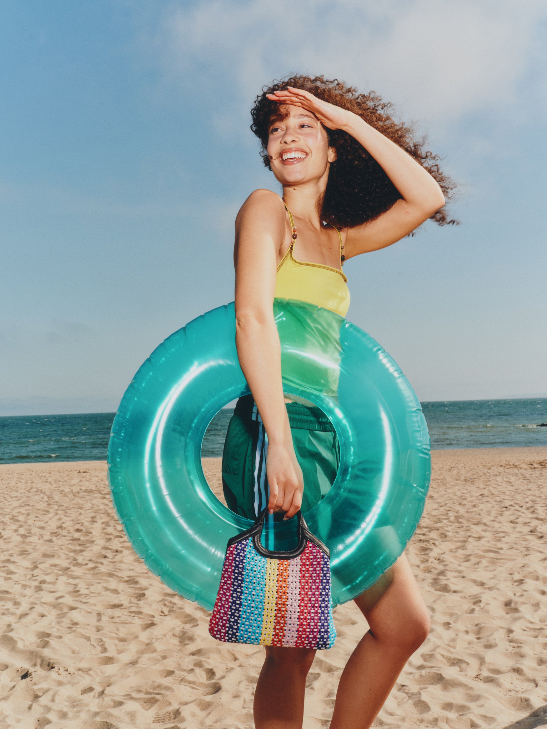 Feria Stripe Mini Georgica Tote