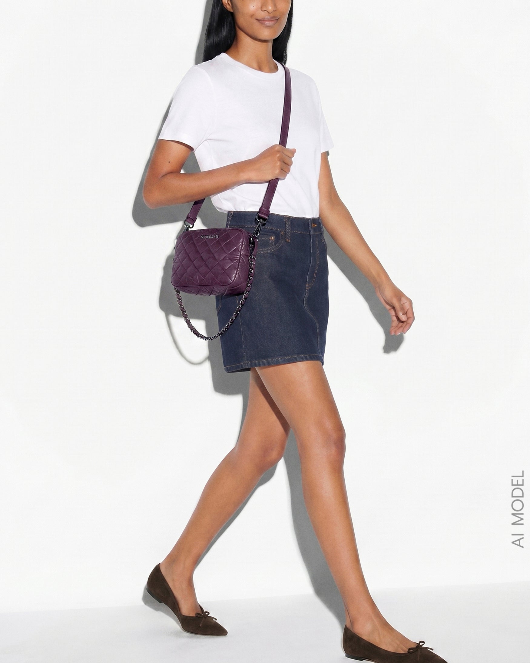 Raisin Mini Crosby Crossbody