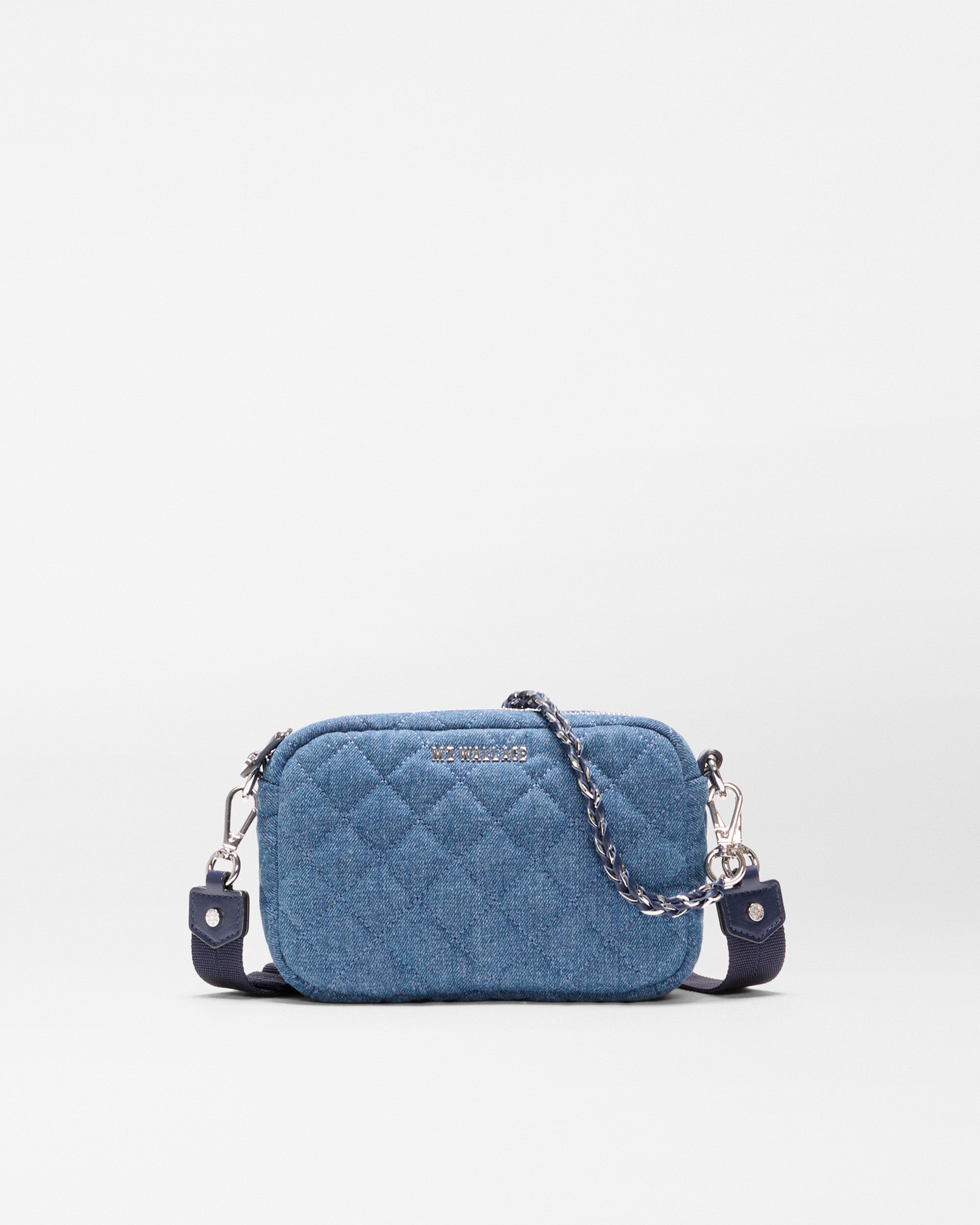 MZ Wallace | True Blue Denim Mini Crosby