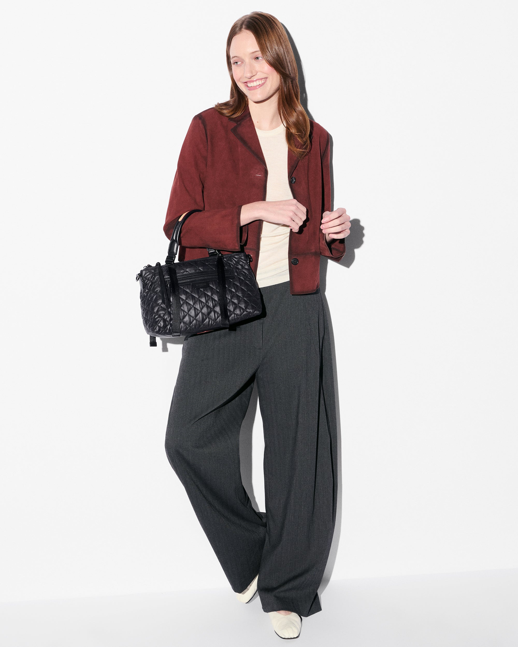 MZ Wallace | Park Collection | Black Small Park Satchel