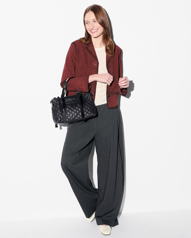 MZ Wallace | Park Collection | Black Small Park Satchel