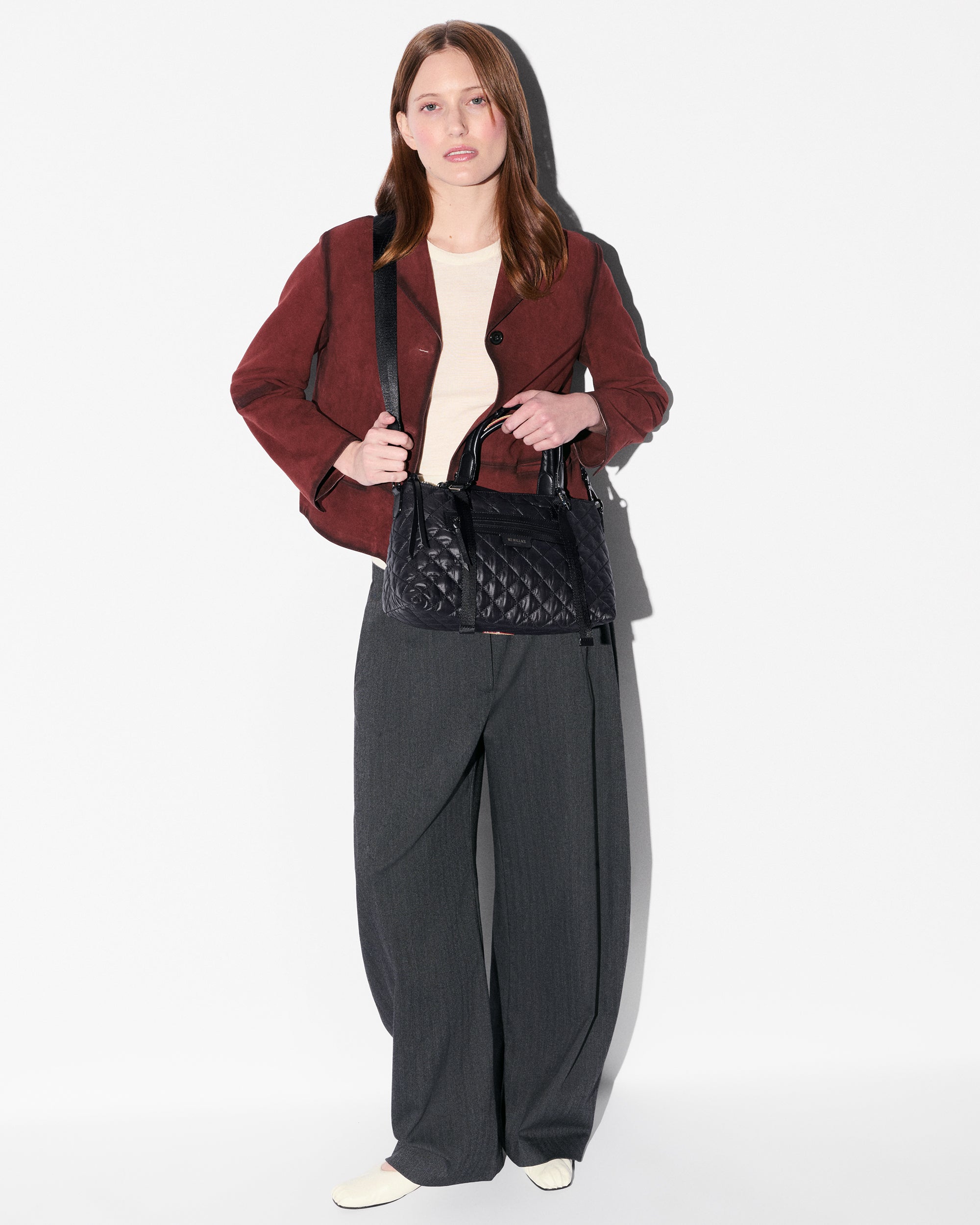 Black Small Park Satchel