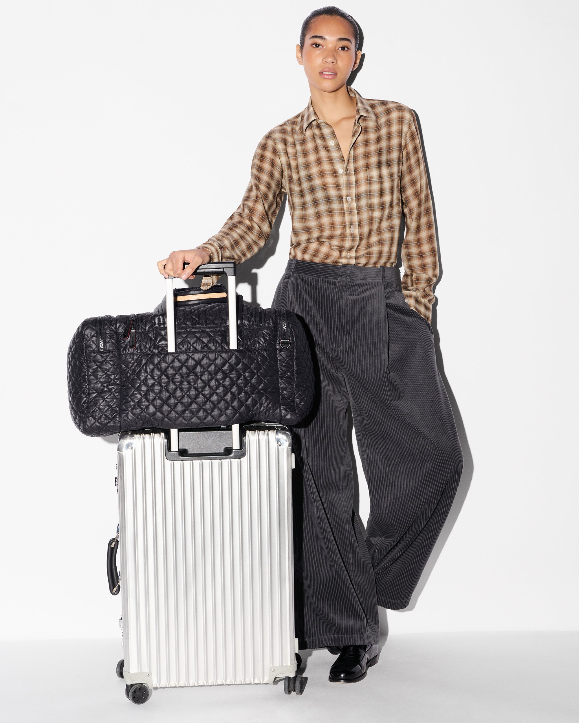 MZ Wallace | Black Metro Team Duffel