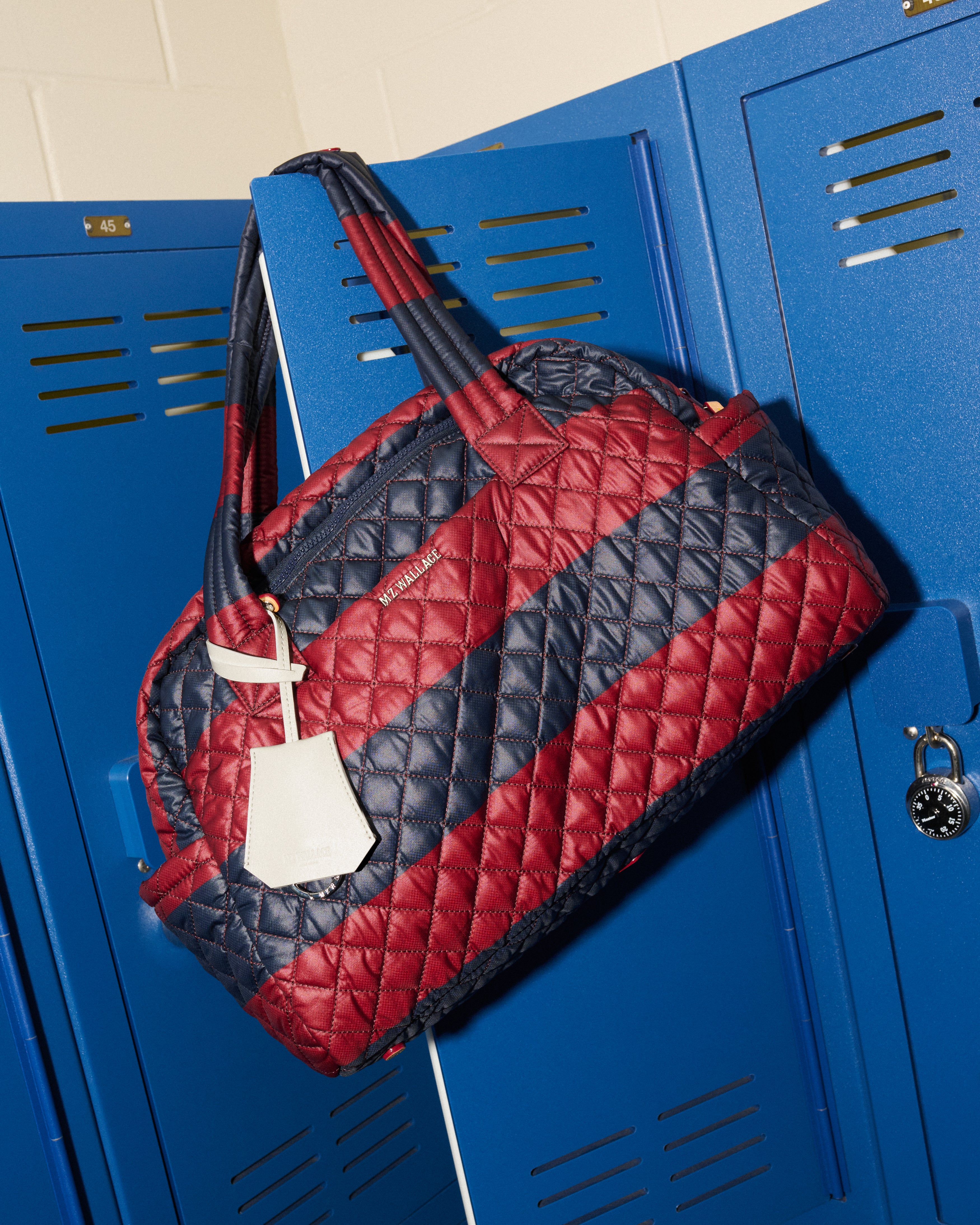 Rugby Stripe Jimmy Deluxe Duffel